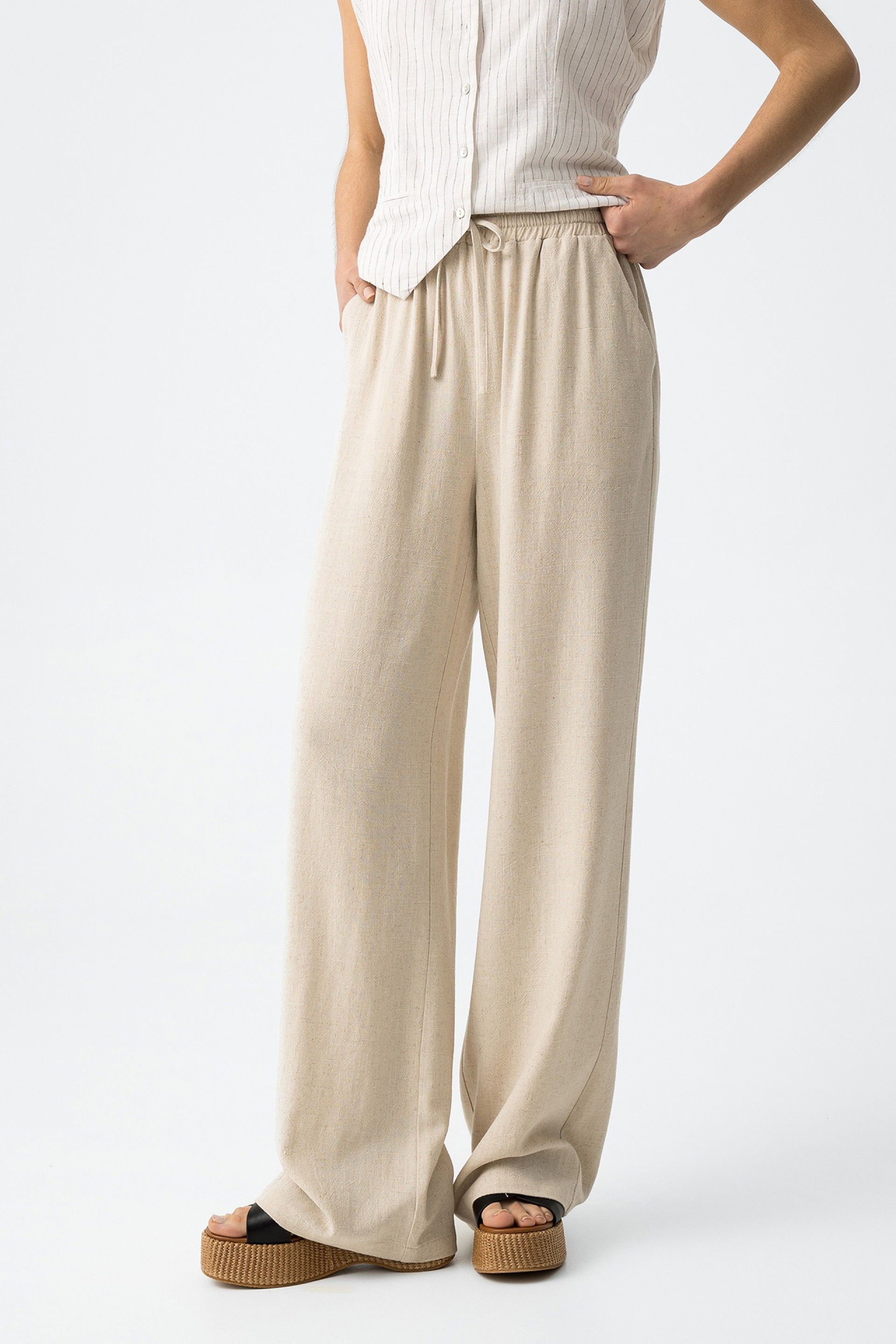 Pantalón Ruthy Beige