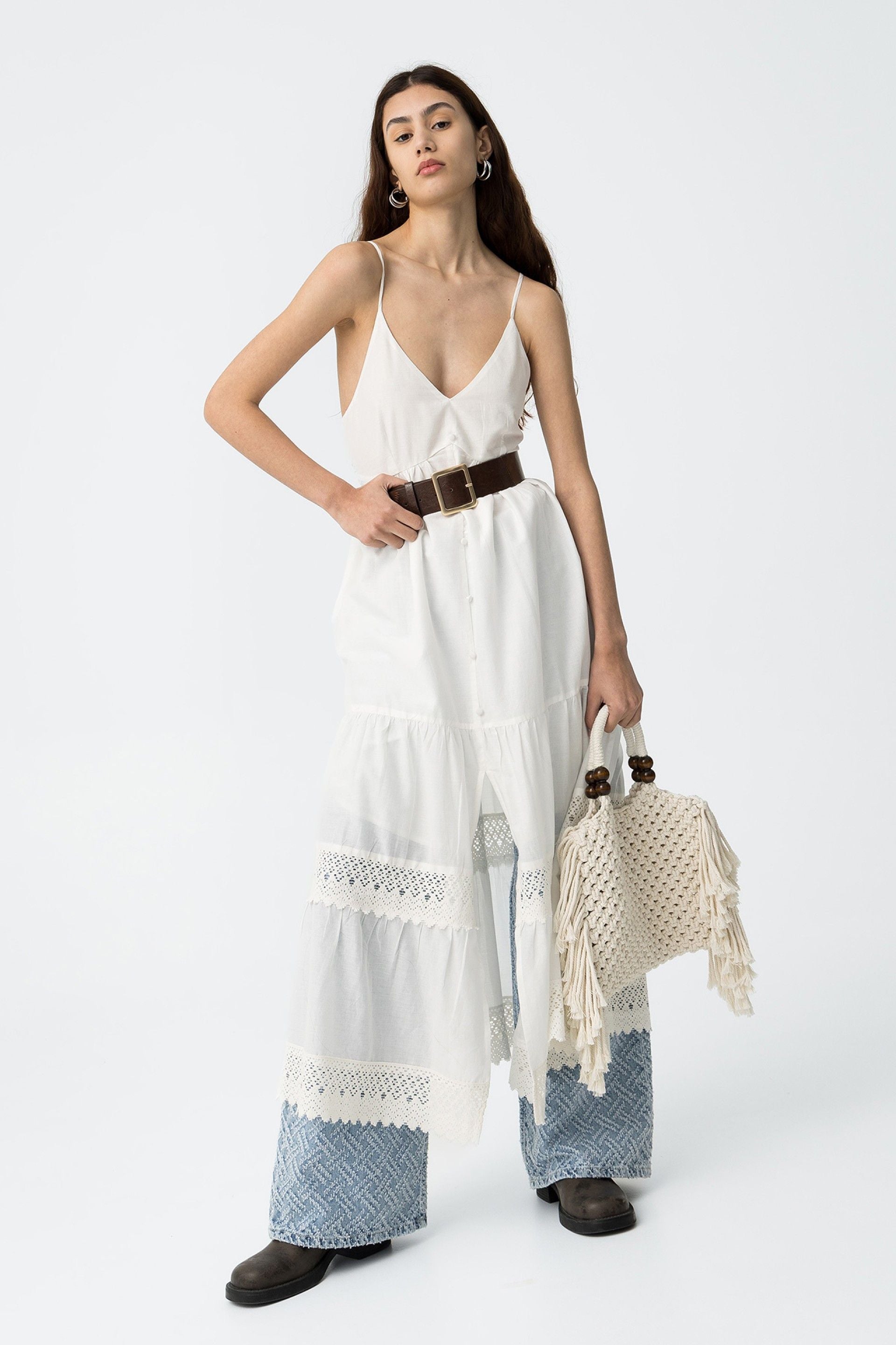 Vestido Largo Levy Blanco
