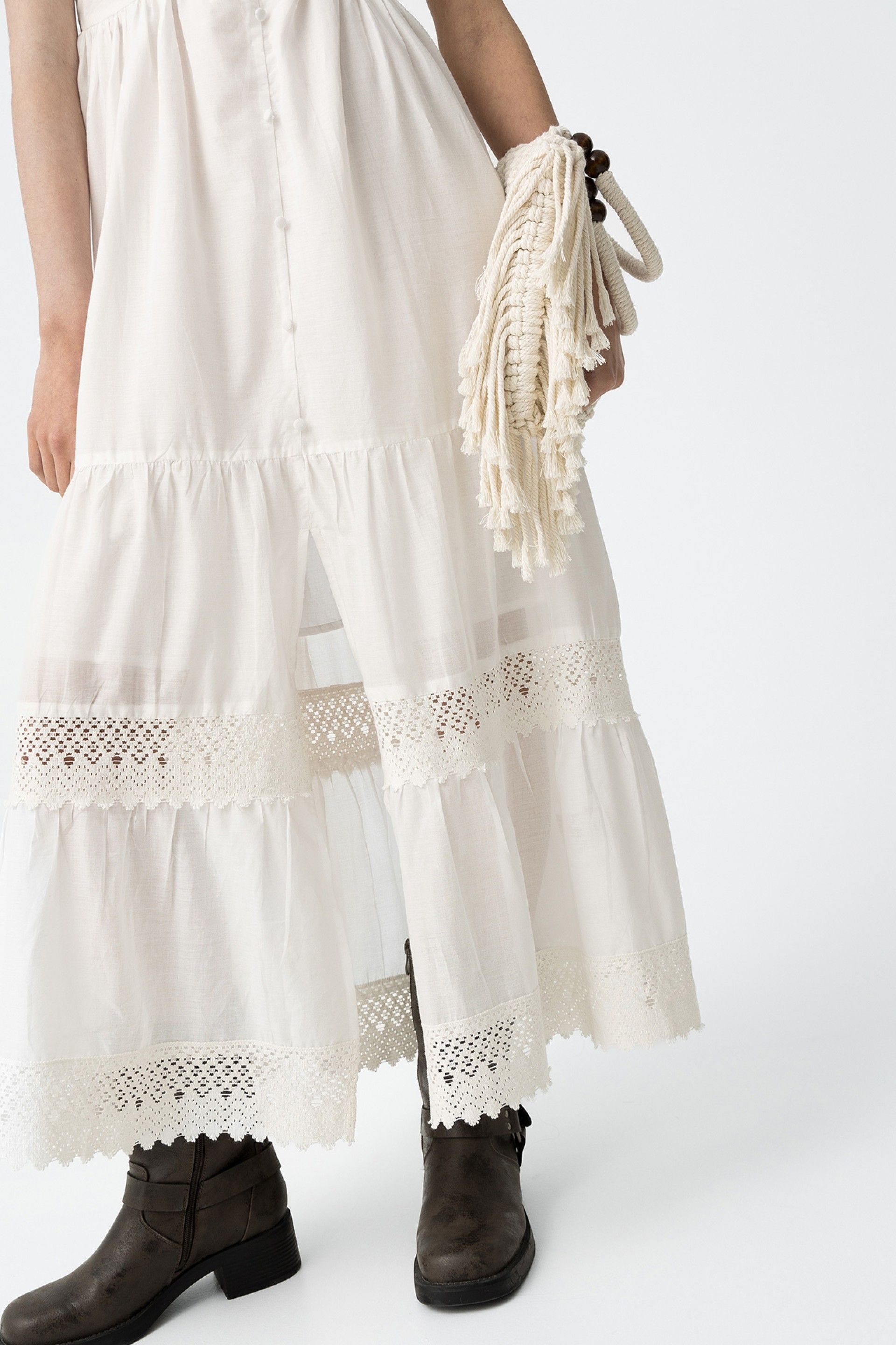 Vestido Largo Levy Blanco