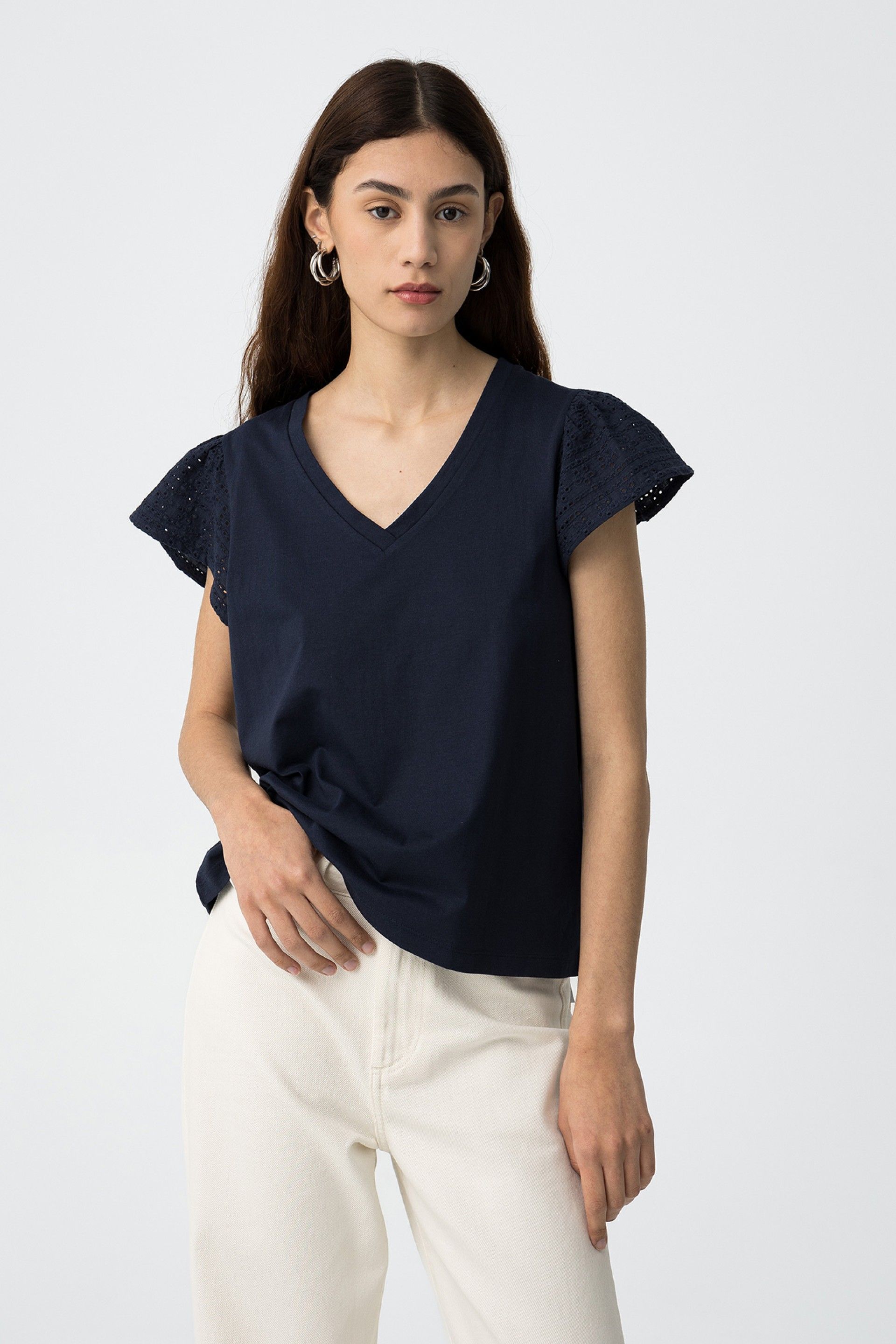 Camiseta Graciosa V Azul Marino