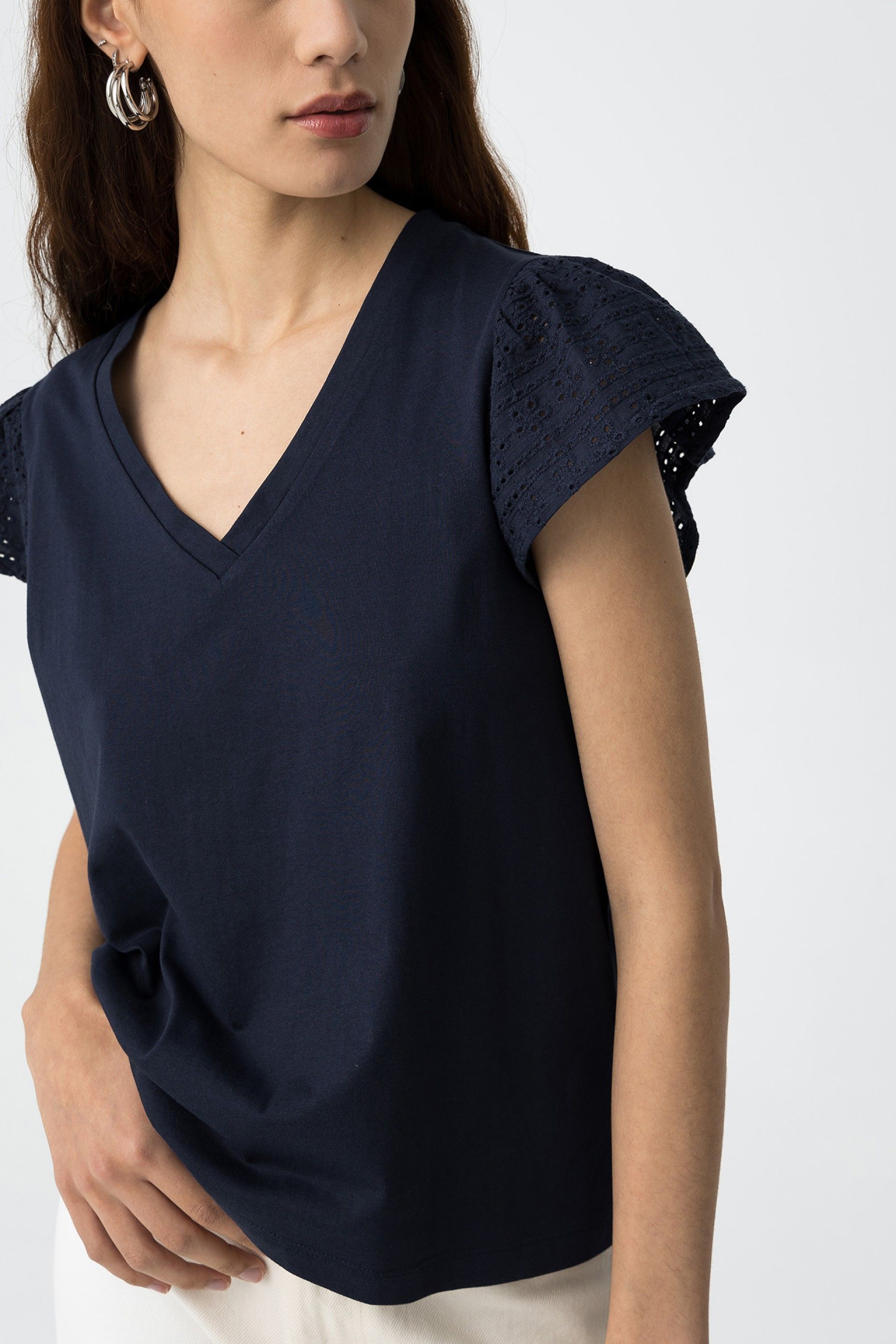 Camiseta Graciosa V Azul Marino