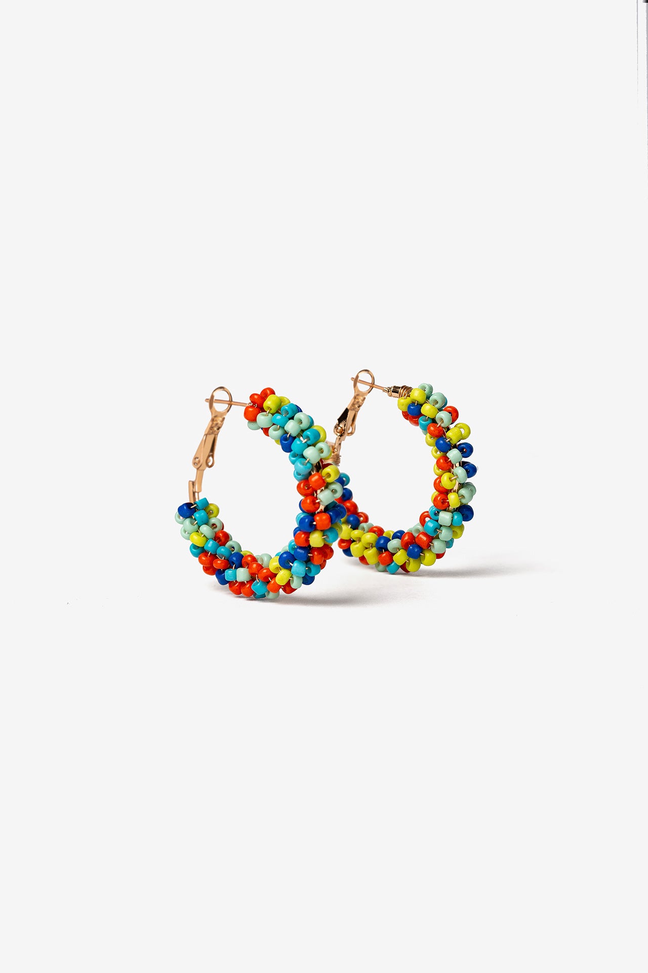 Pendientes Abalorios Multicolor 6327