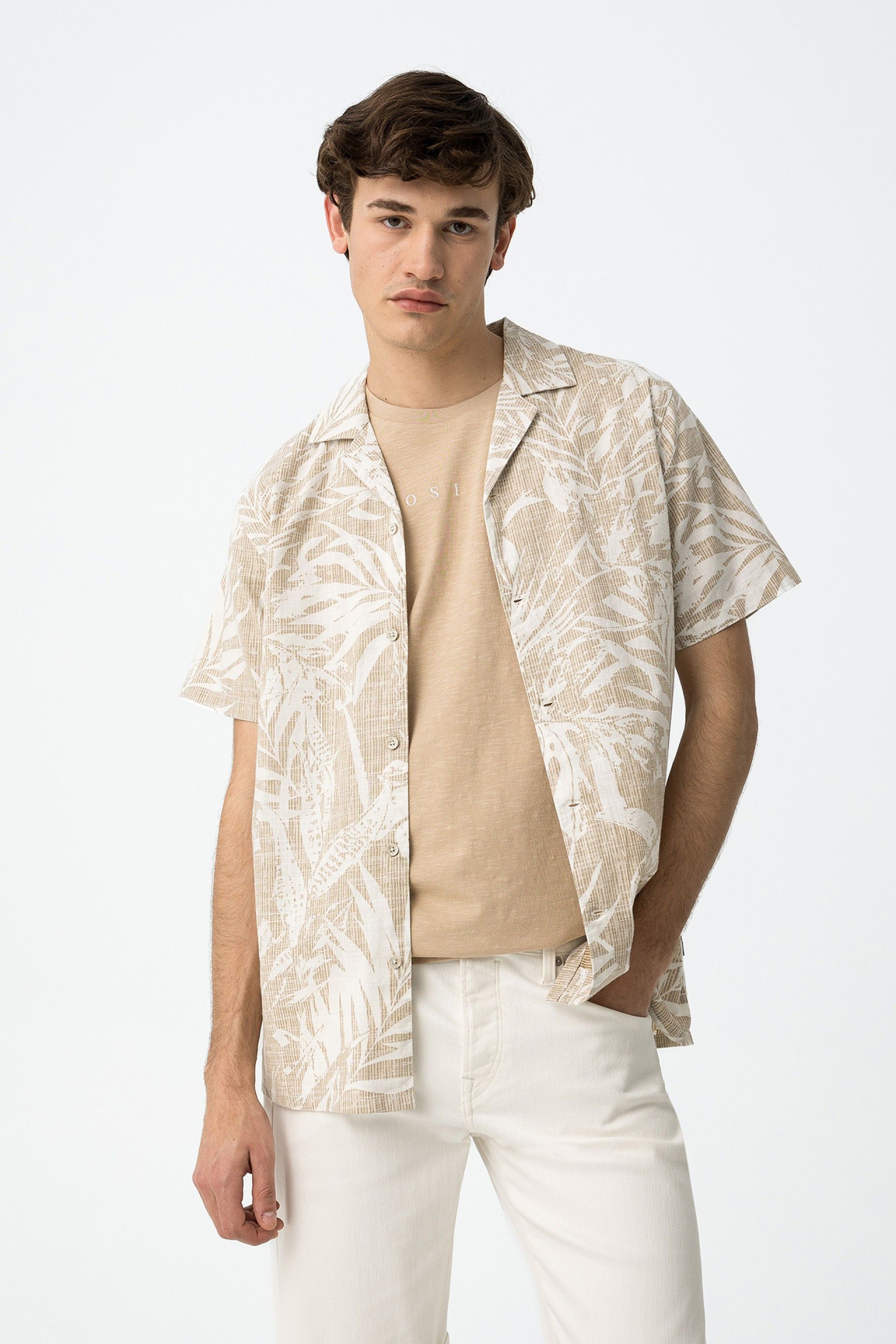 Camisa Miami Beige