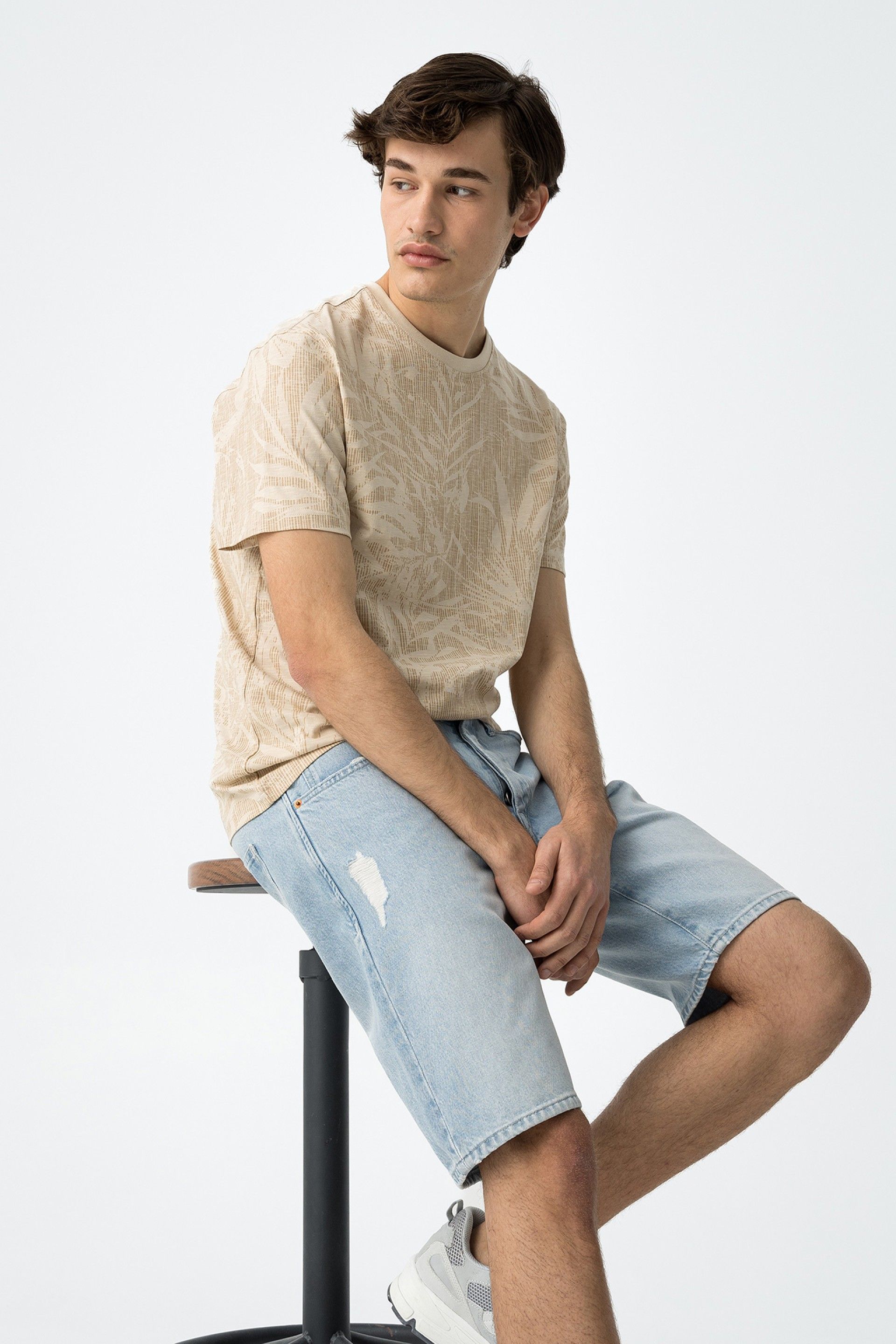 Camiseta Cancun Beige