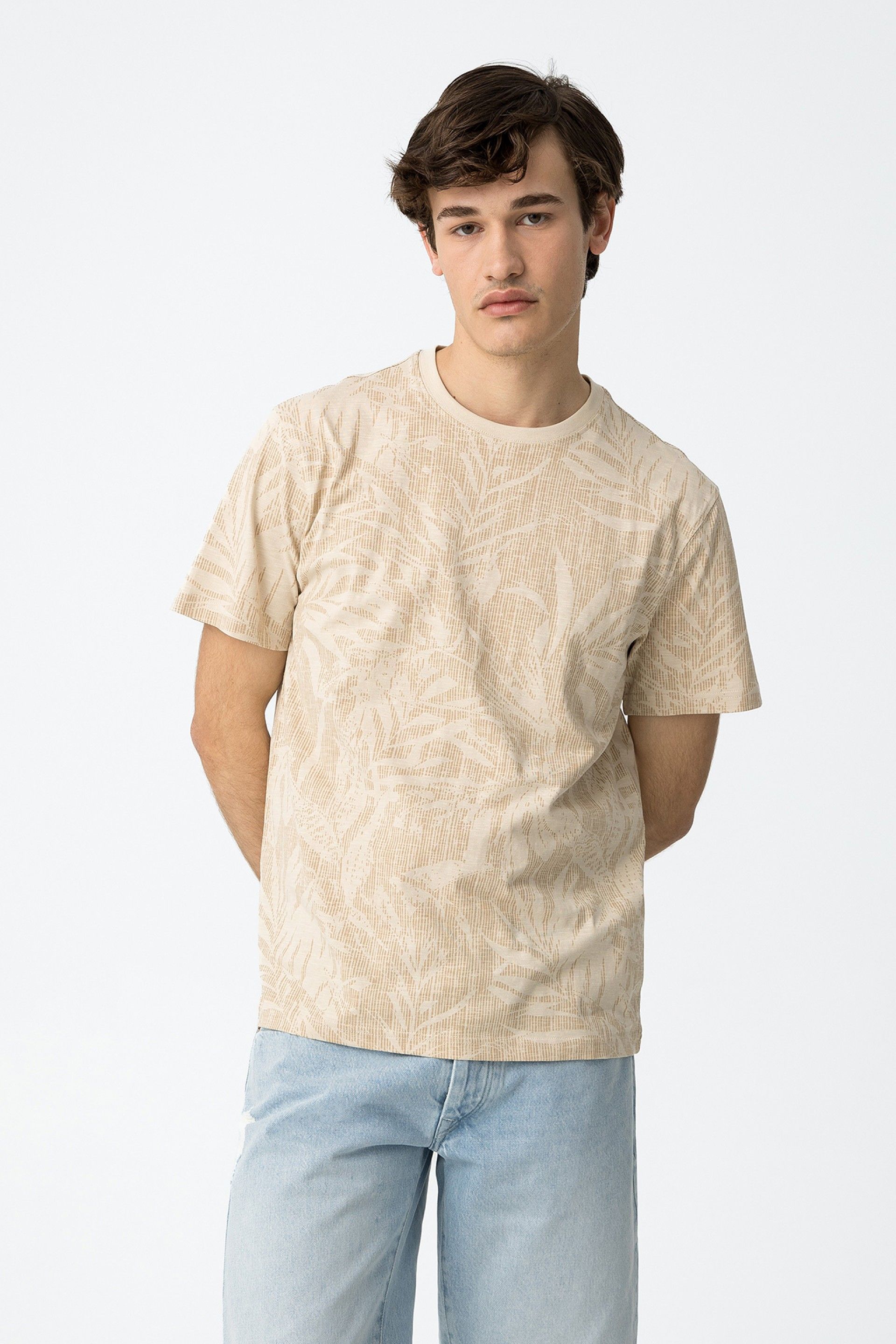 Camiseta Cancun Beige
