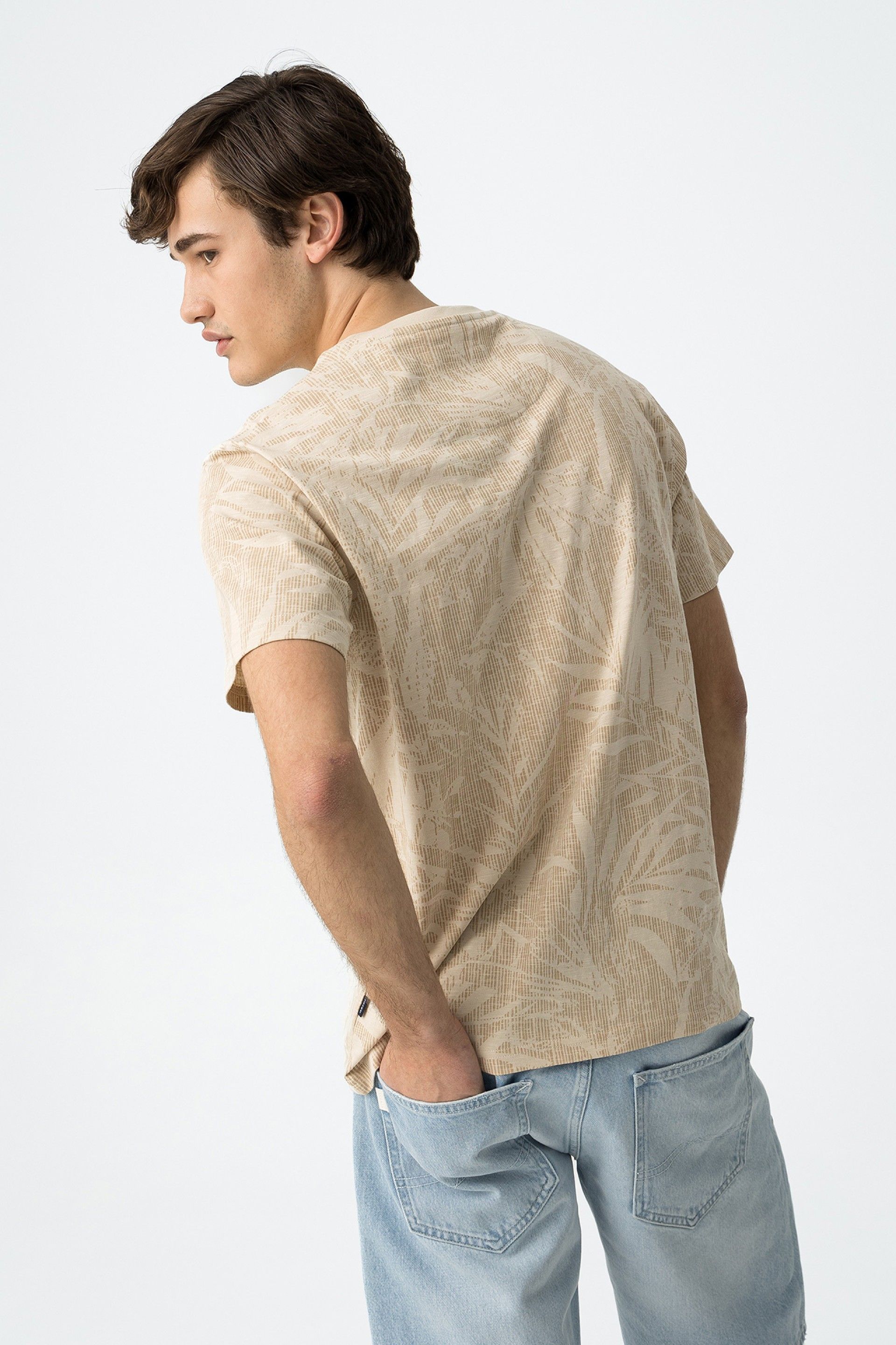 Camiseta Cancun Beige