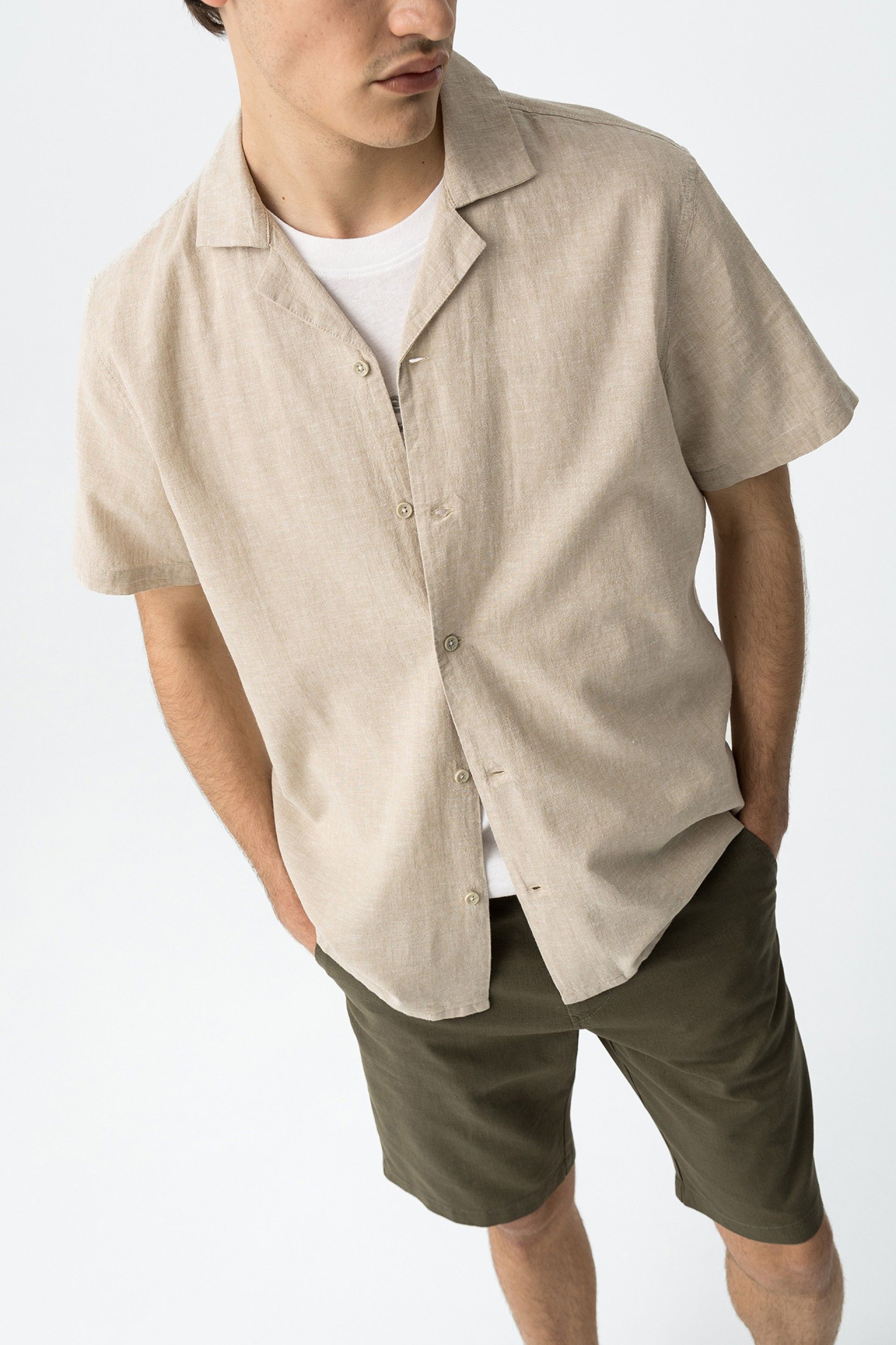 Camisa Matthew Beige