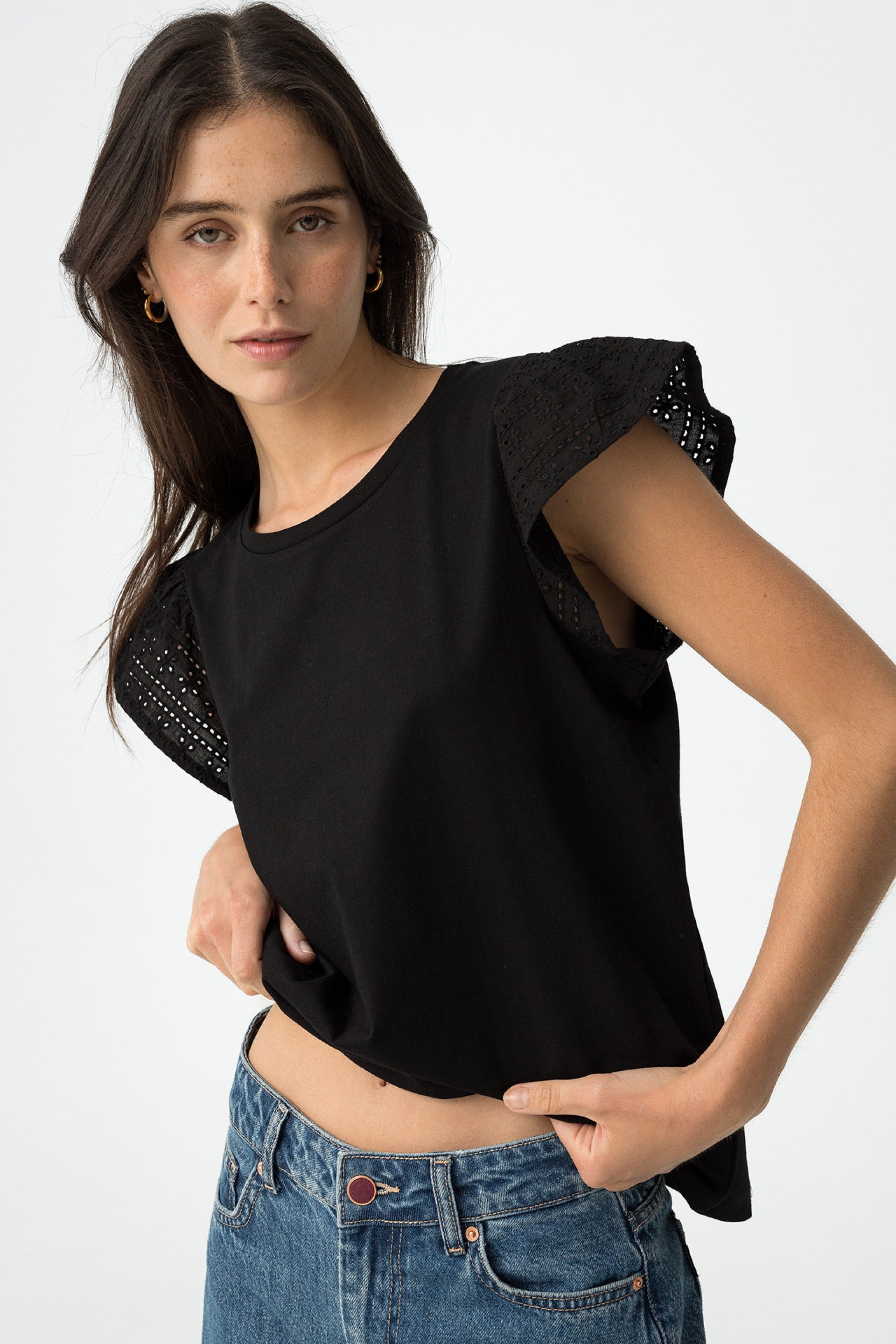 Camiseta Graciosa Negra