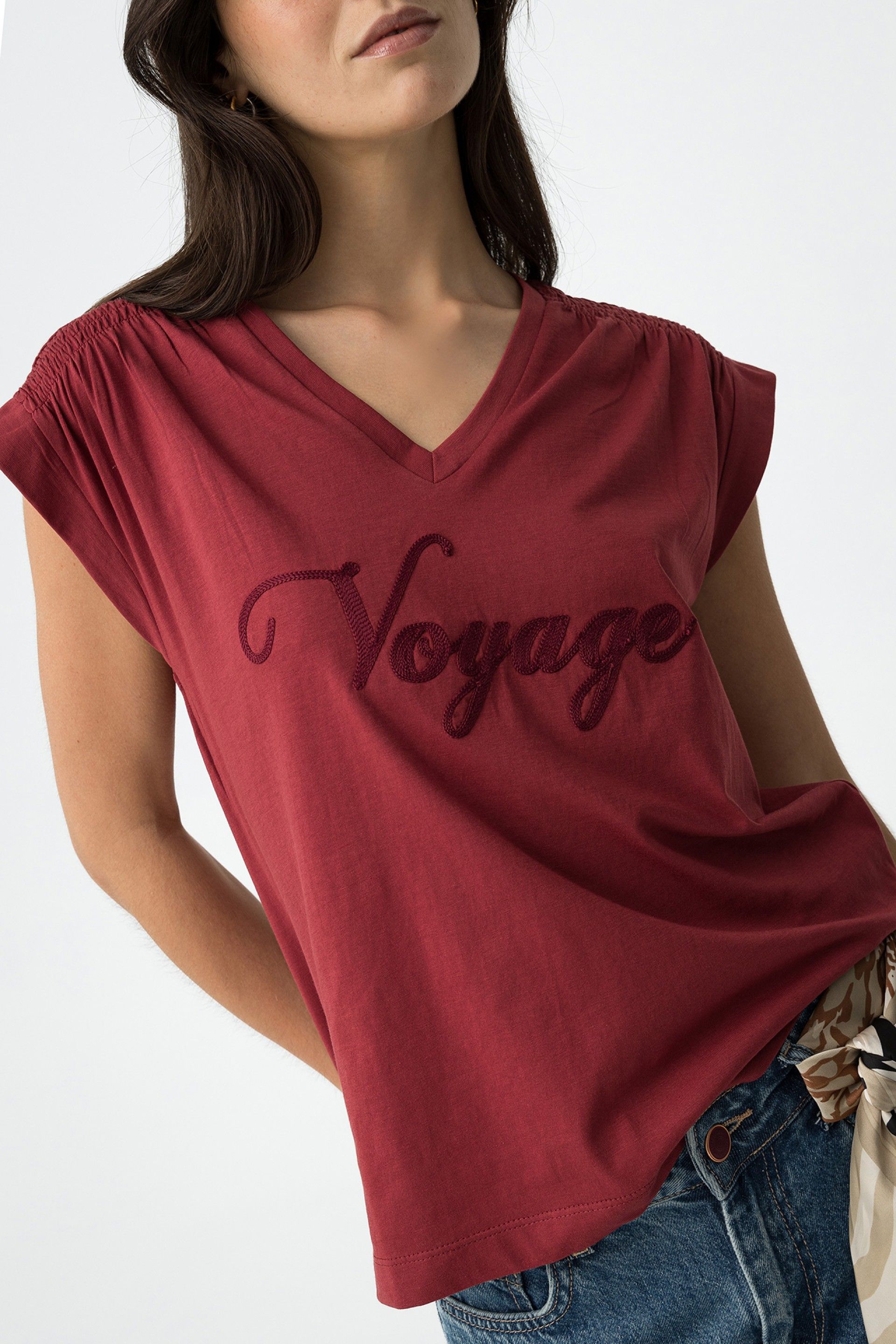 Camiseta Cammie Granate