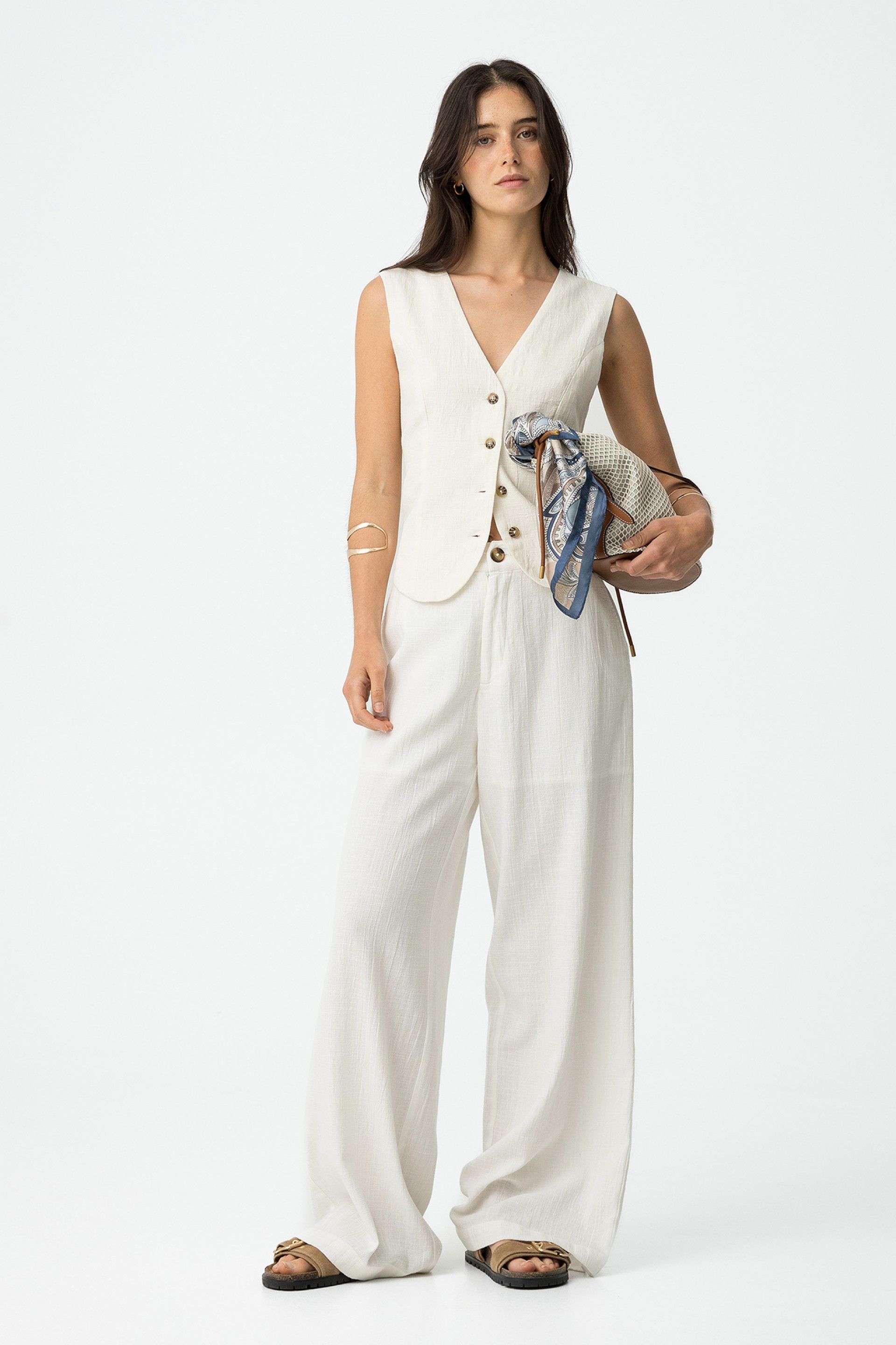 Pantalón Colety Blanco