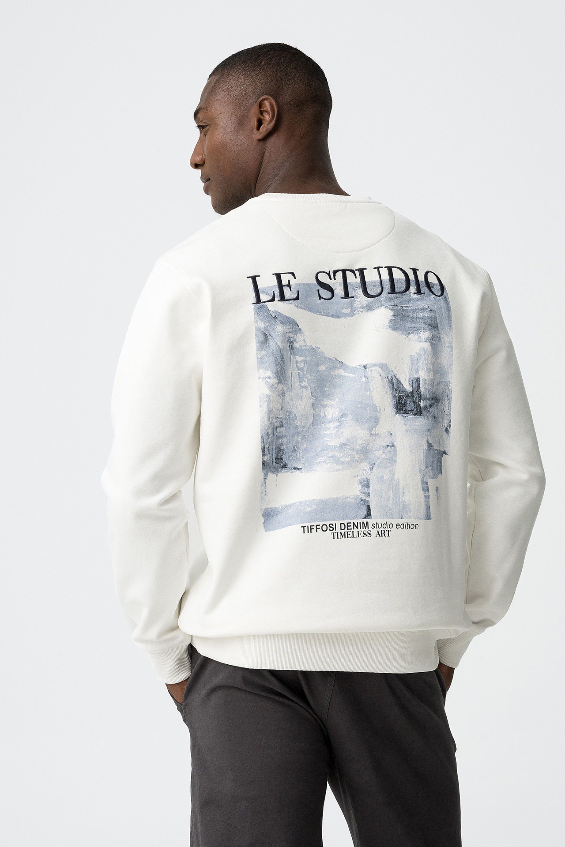 Sudadera Alphie Blanca