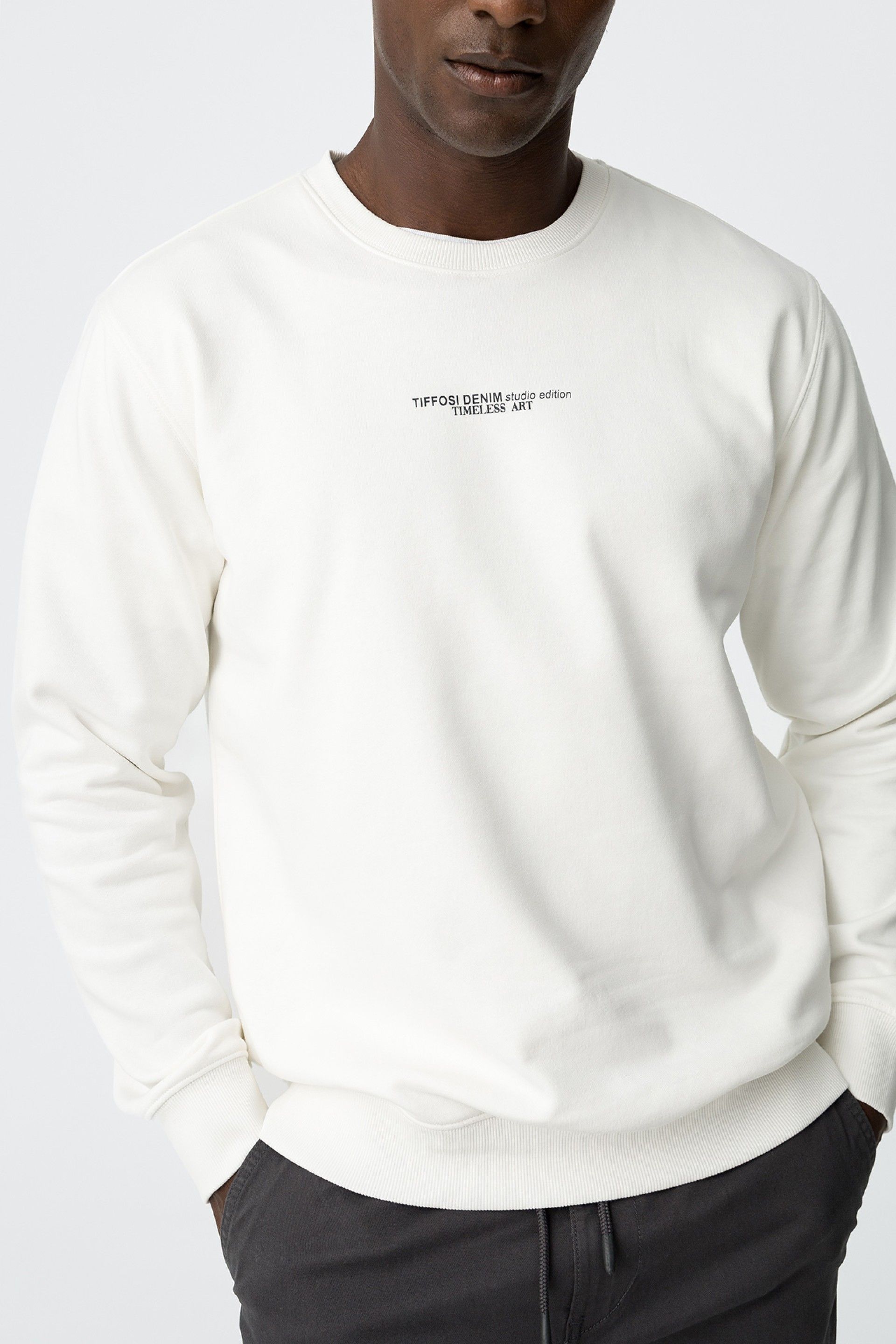 Sudadera Alphie Blanca