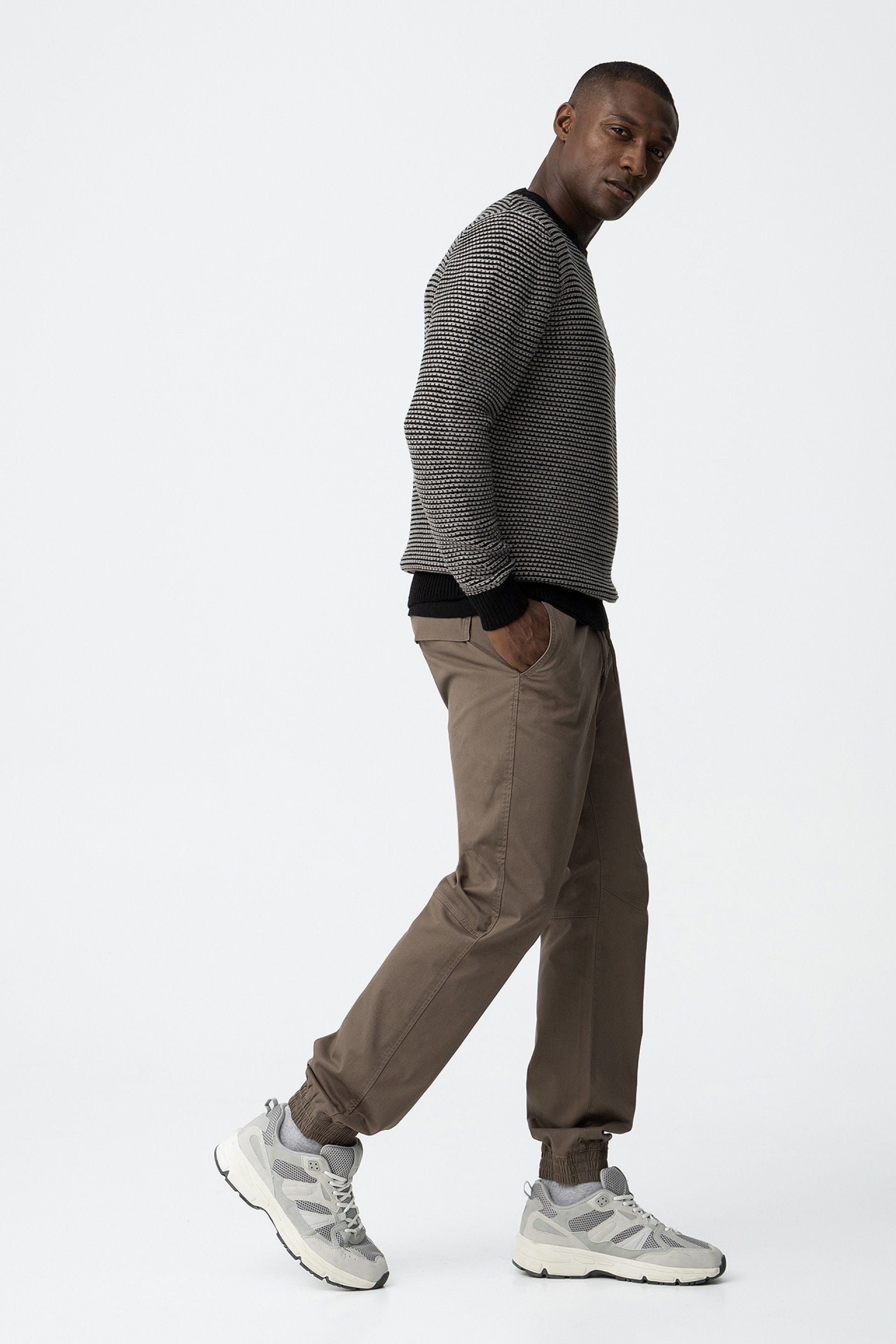 Pantalón Jogger Marrón