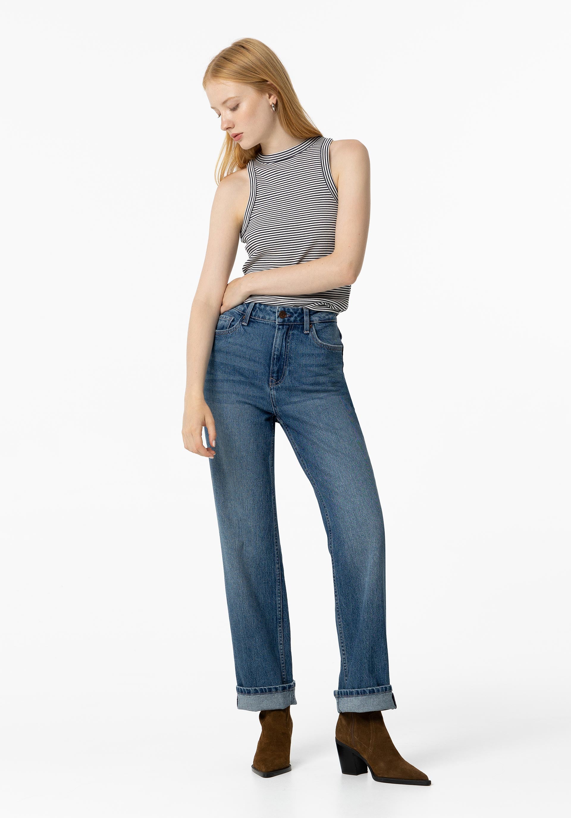 Jeans Recto Amy Azul M10