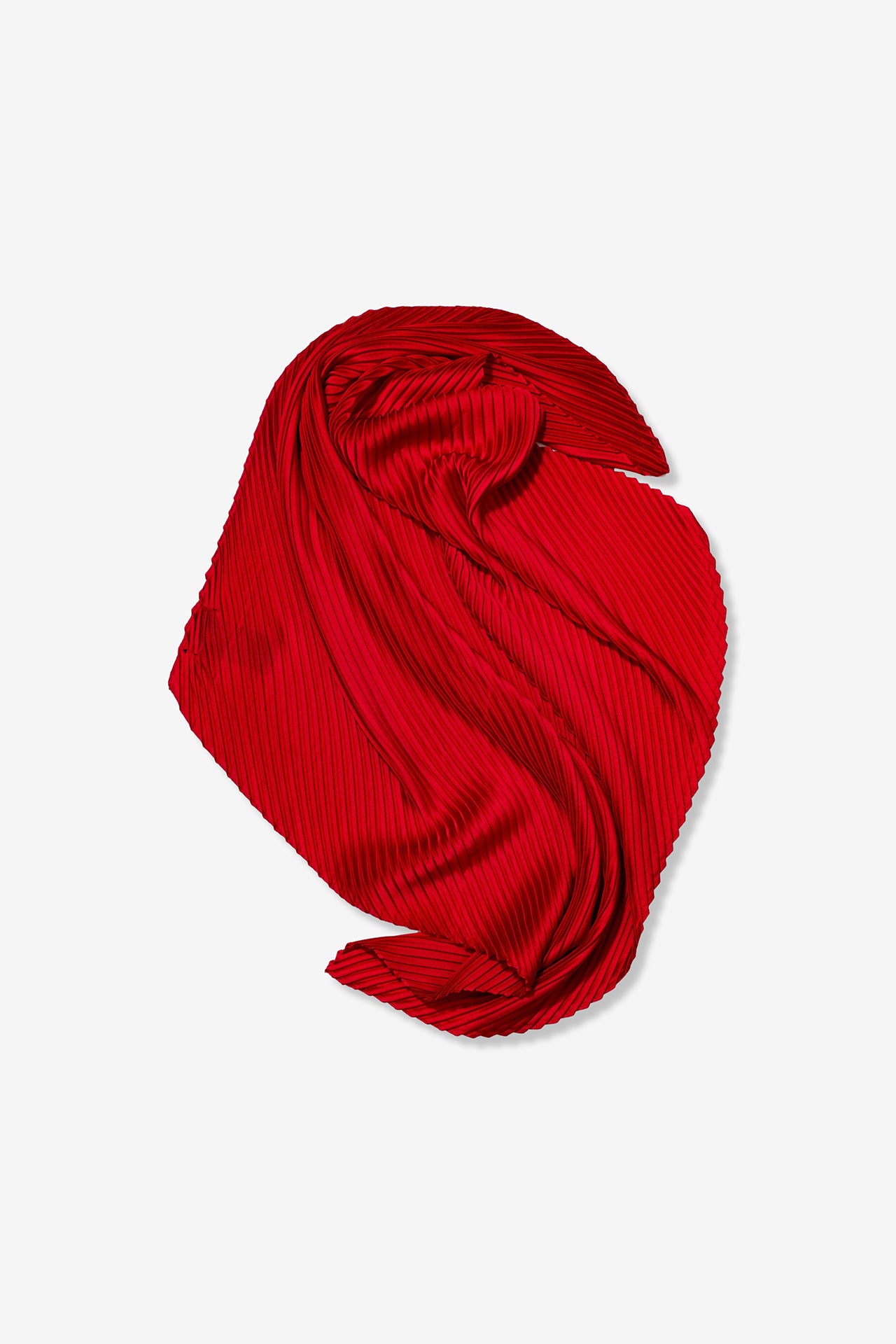 Pañuelo Cuello Plisado Rojo 210