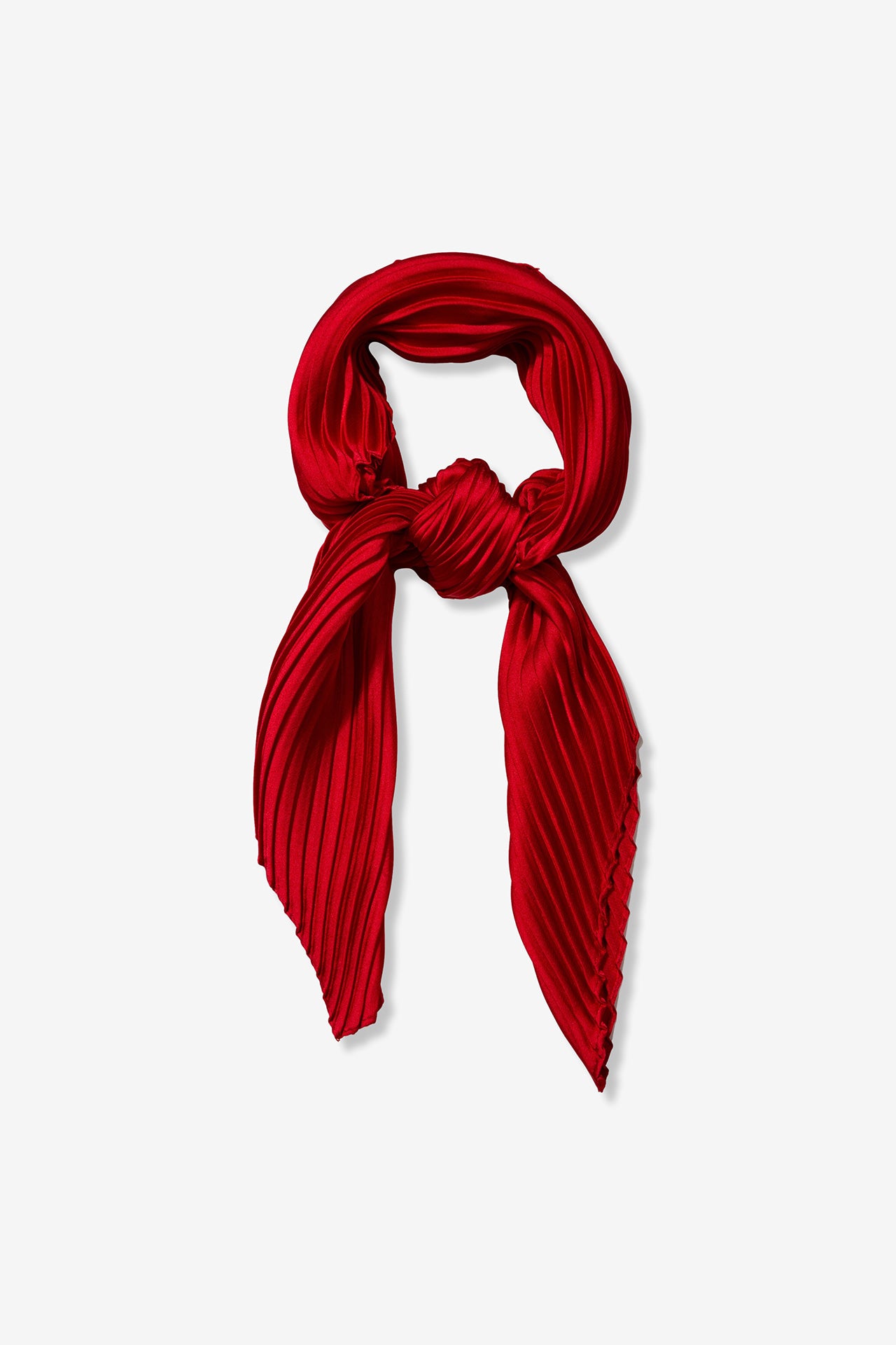 Pañuelo Cuello Plisado Rojo 210