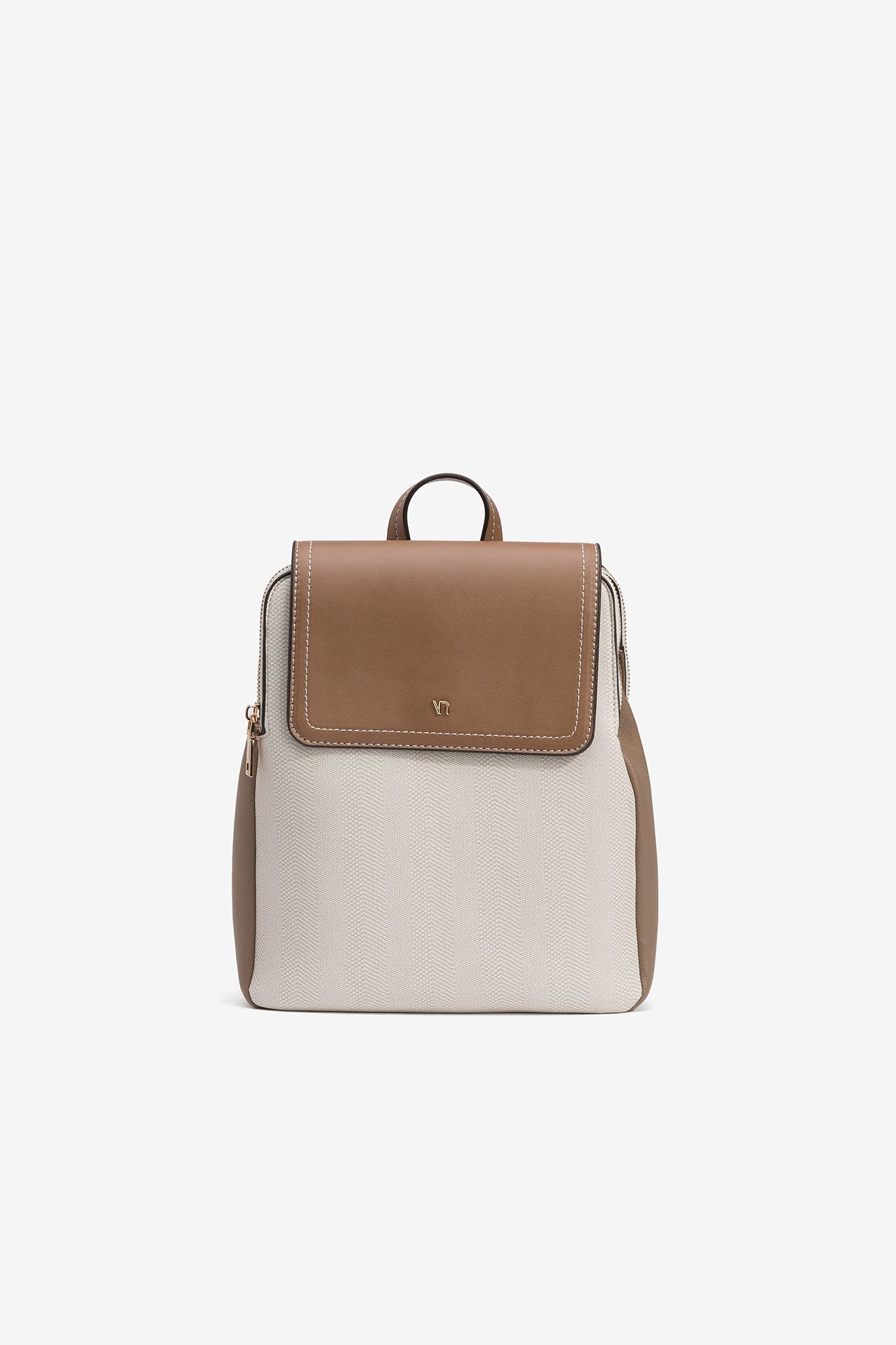 Mochila Beige/Marrón 4540