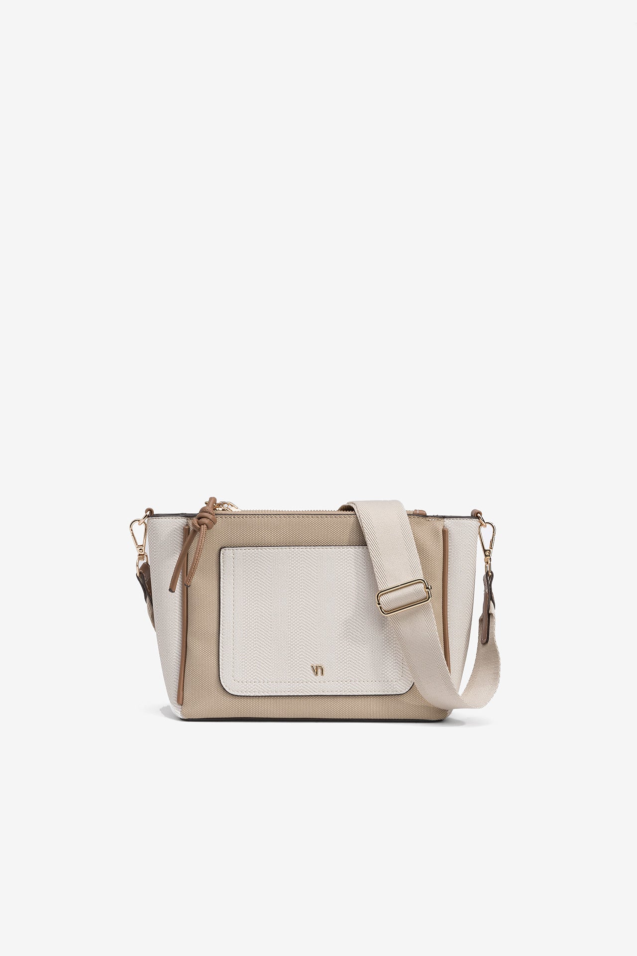 Bandolera Tricolor Beige 4541