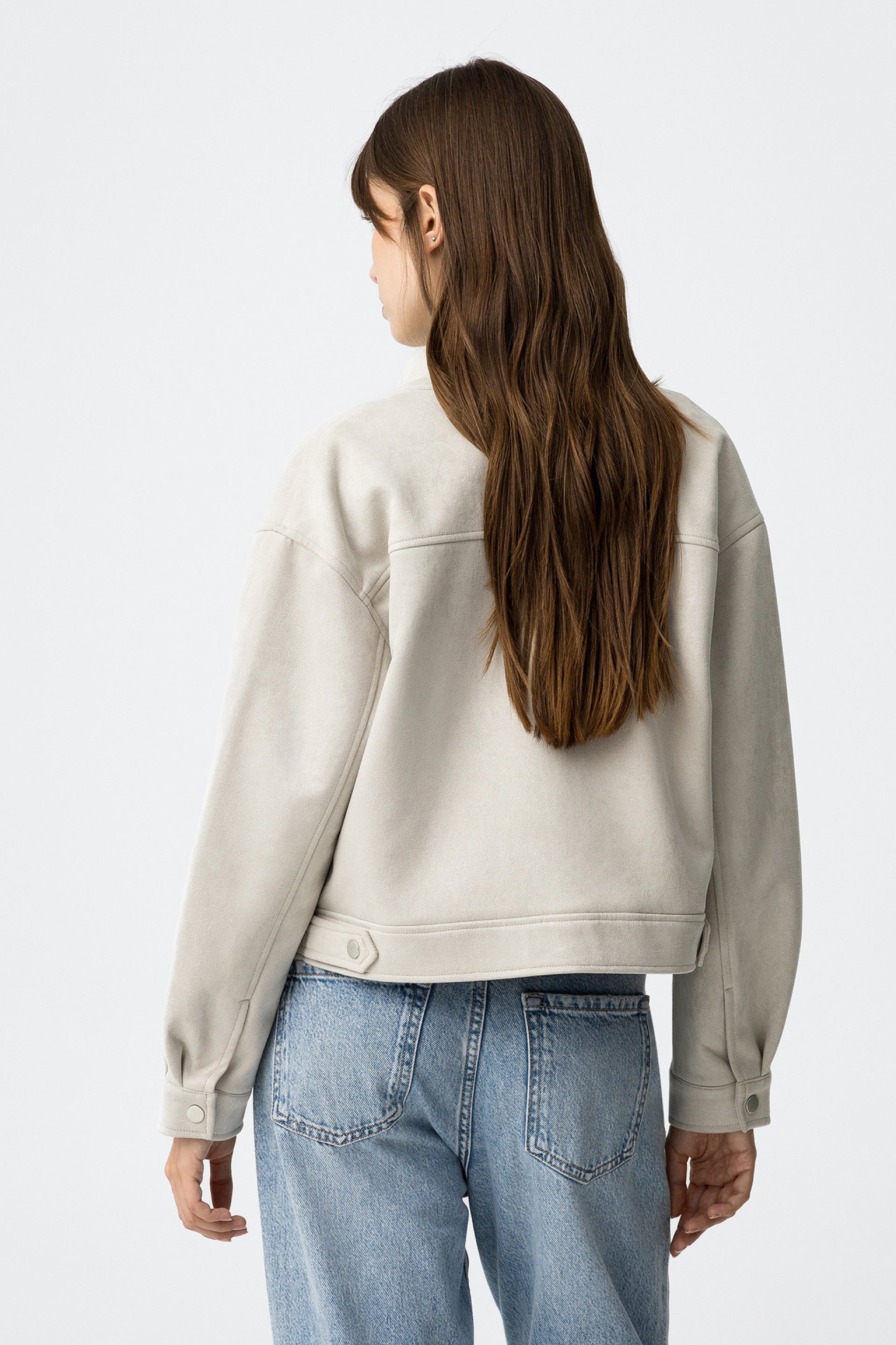 Chaqueta Leeden Gris Piedra