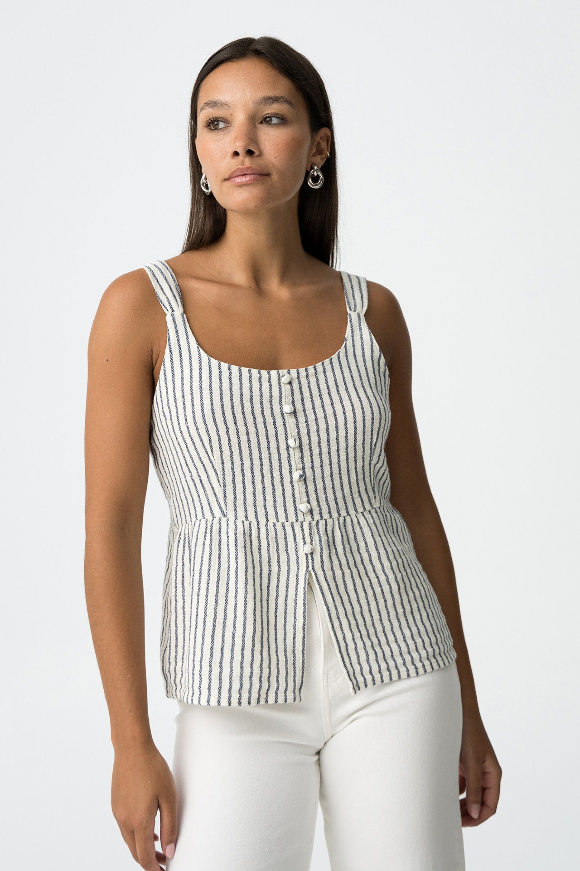 Blusa Change Rayas