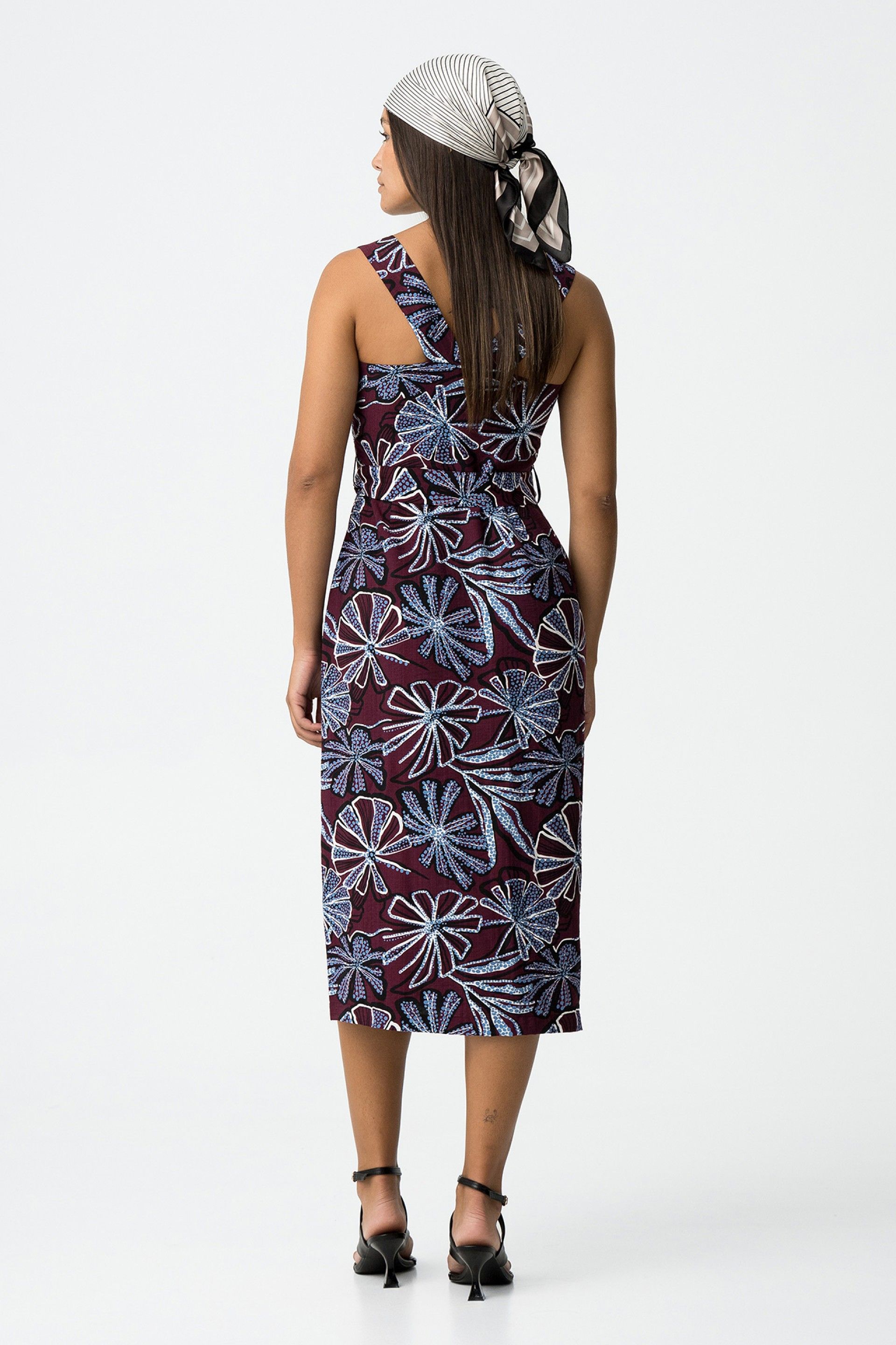 Vestido Burton Granate