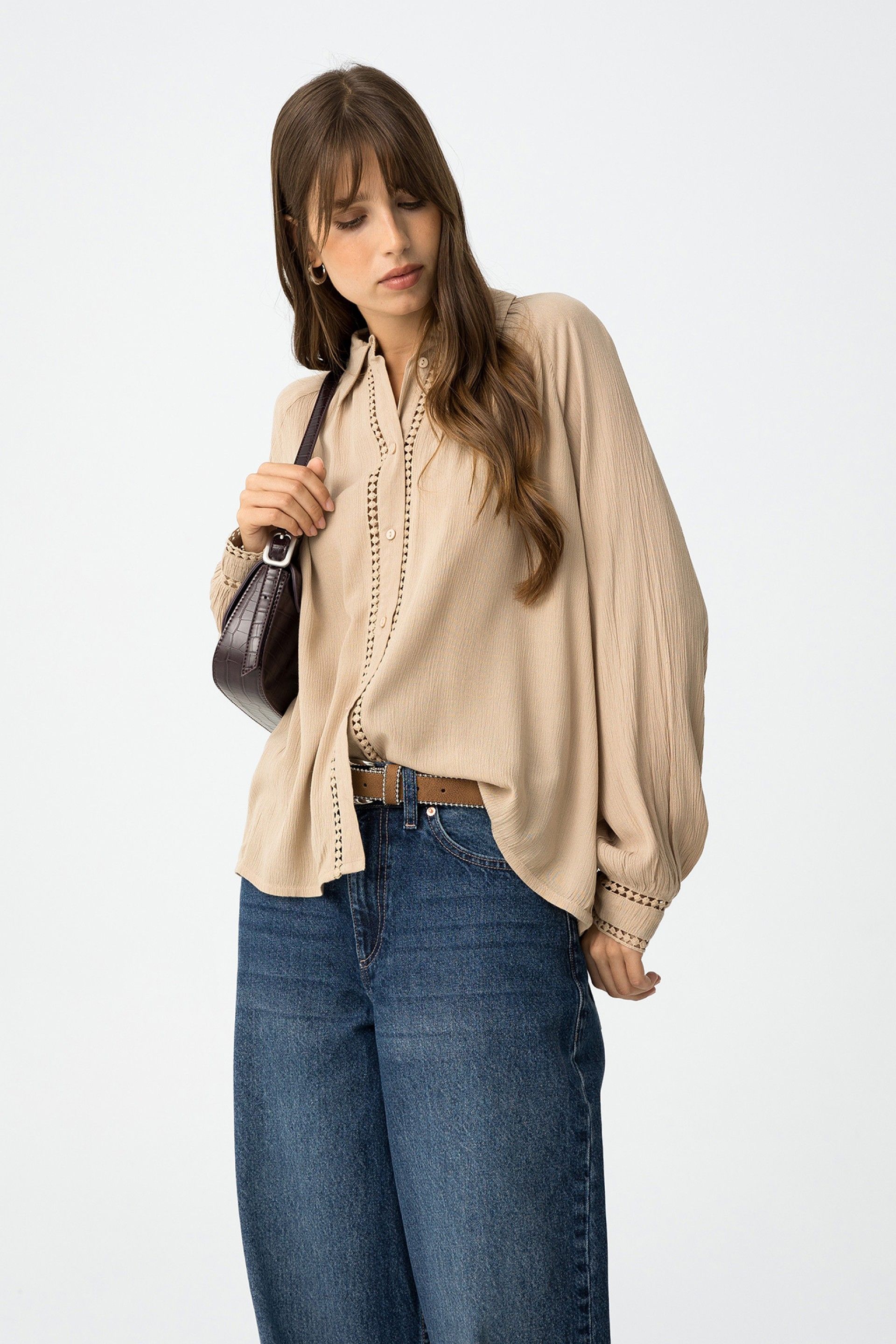 Camisa Zone Beige