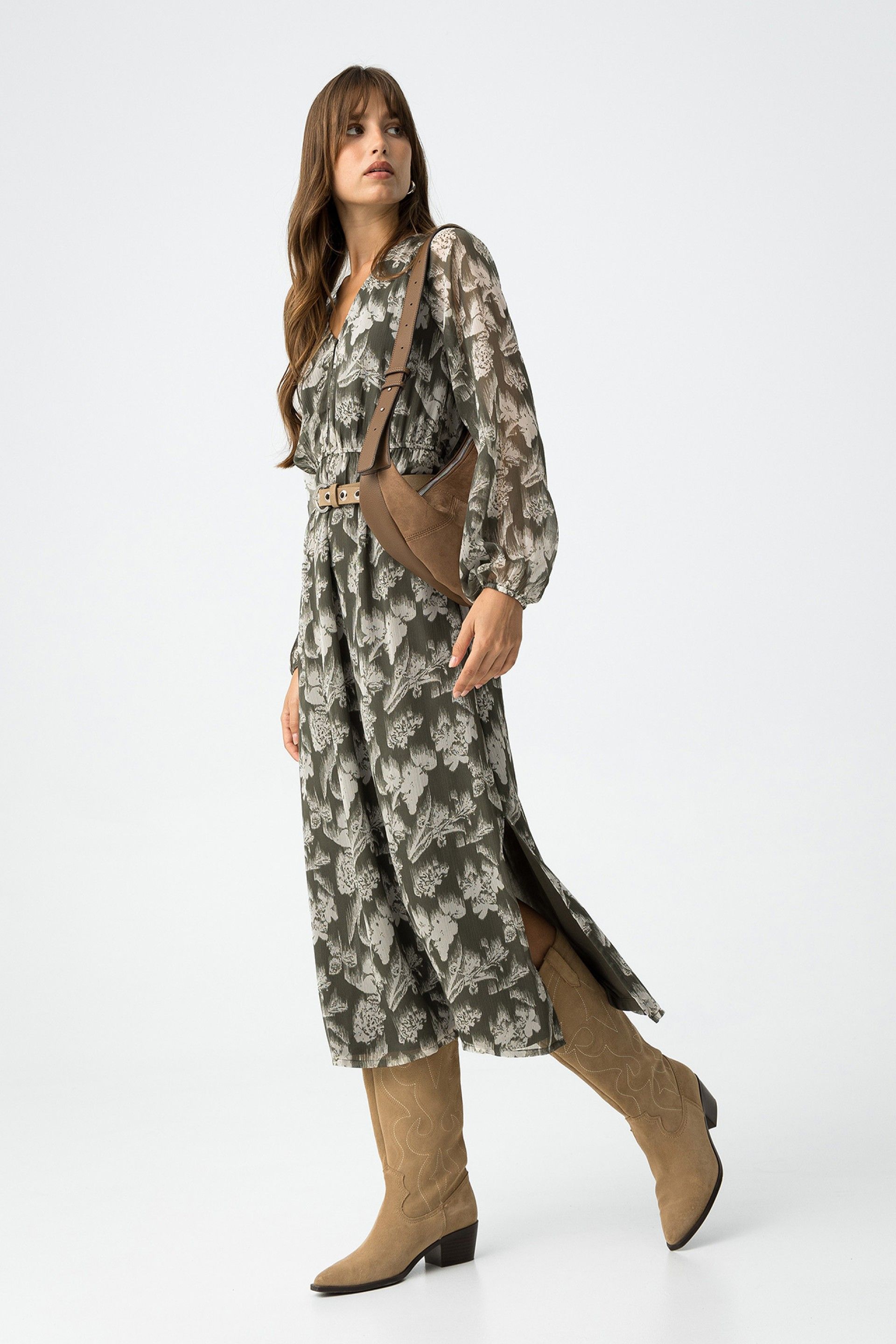 Vestido largo Kourtney