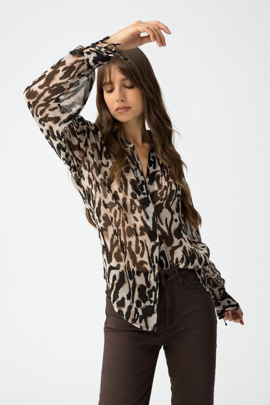 Blusa Timber Leopardo