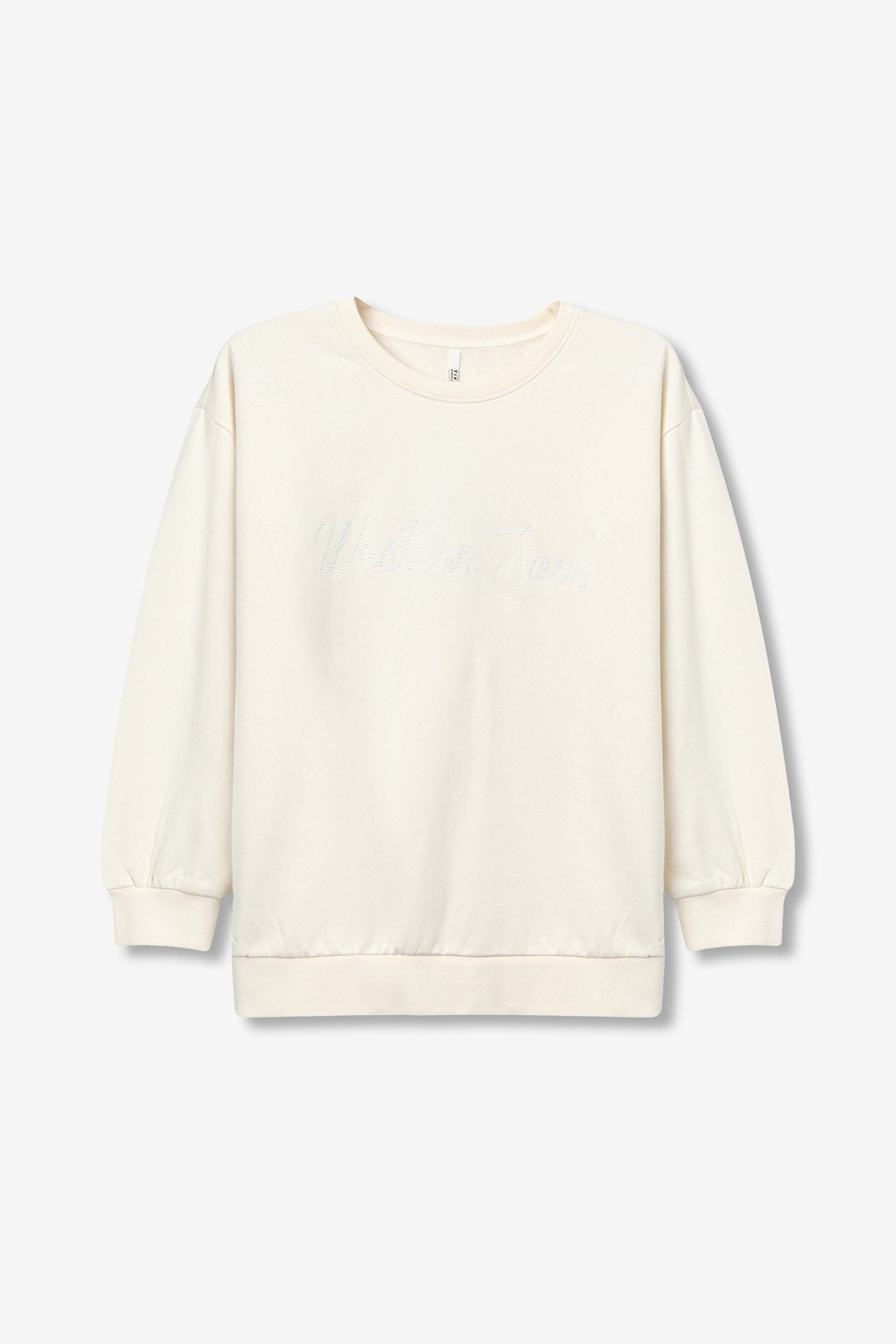 Sudadera Wester Blanca