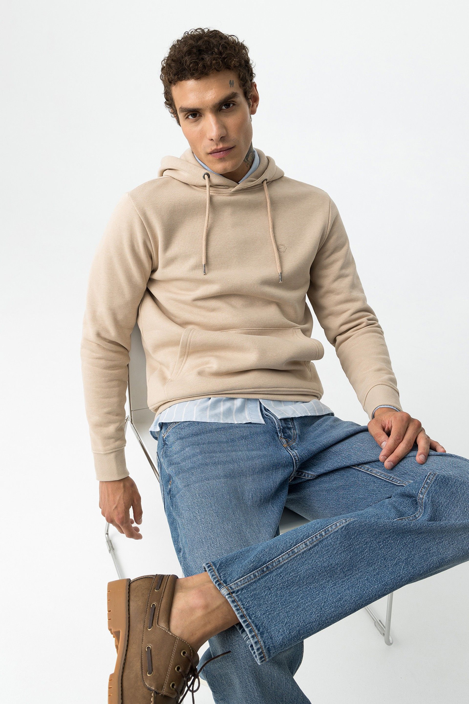 Sudadera Jameson Beige