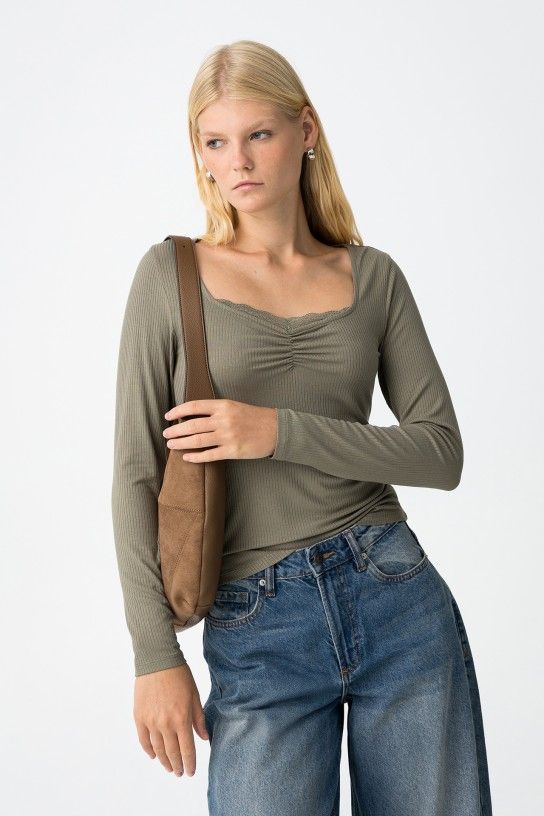 Camiseta Palma Khaki