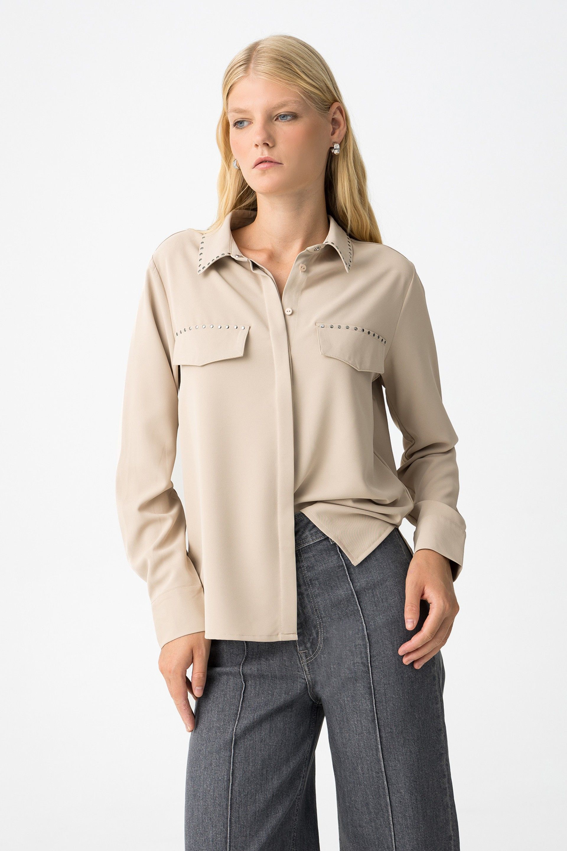 Camisa Alperce Beige