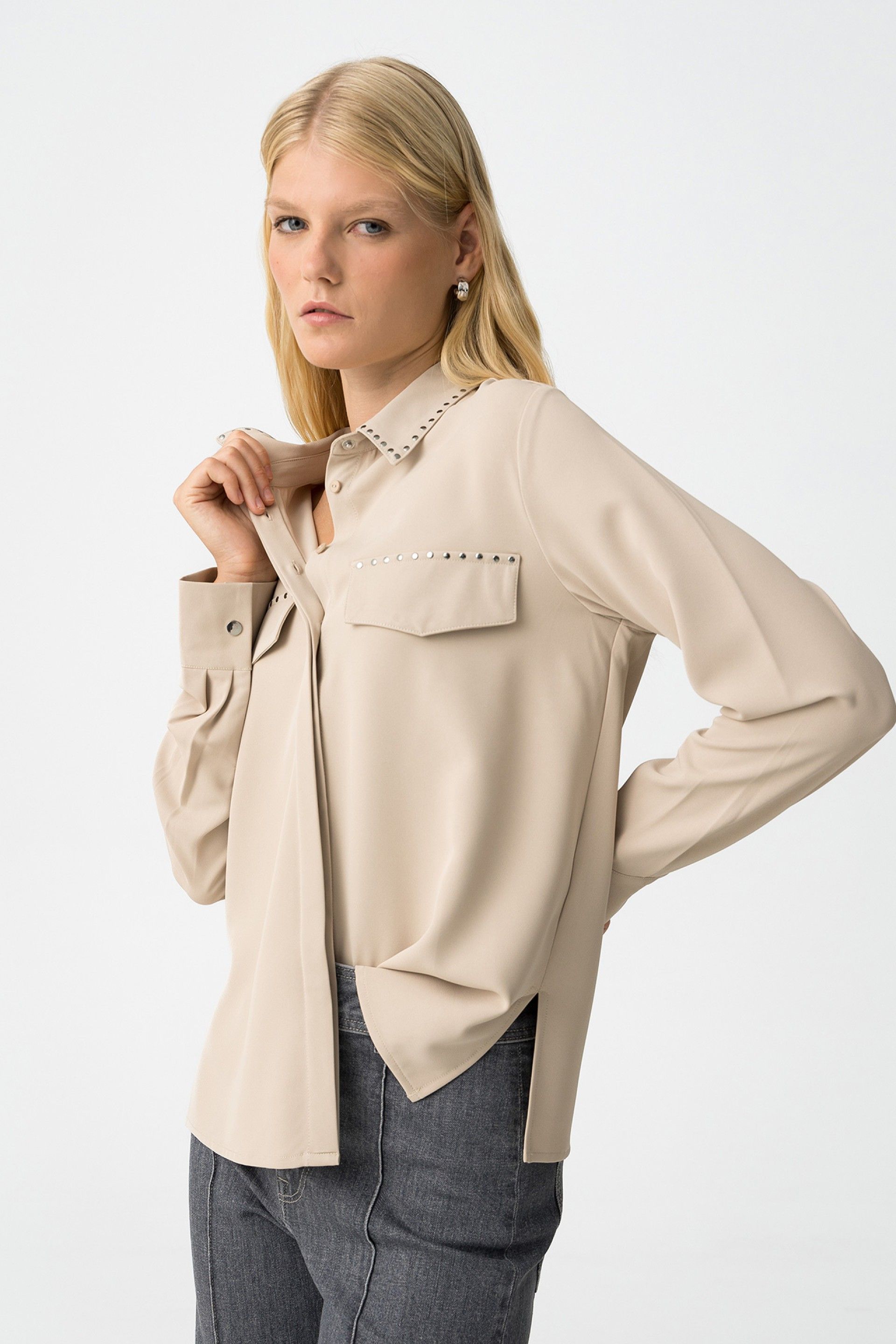 Camisa Alperce Beige