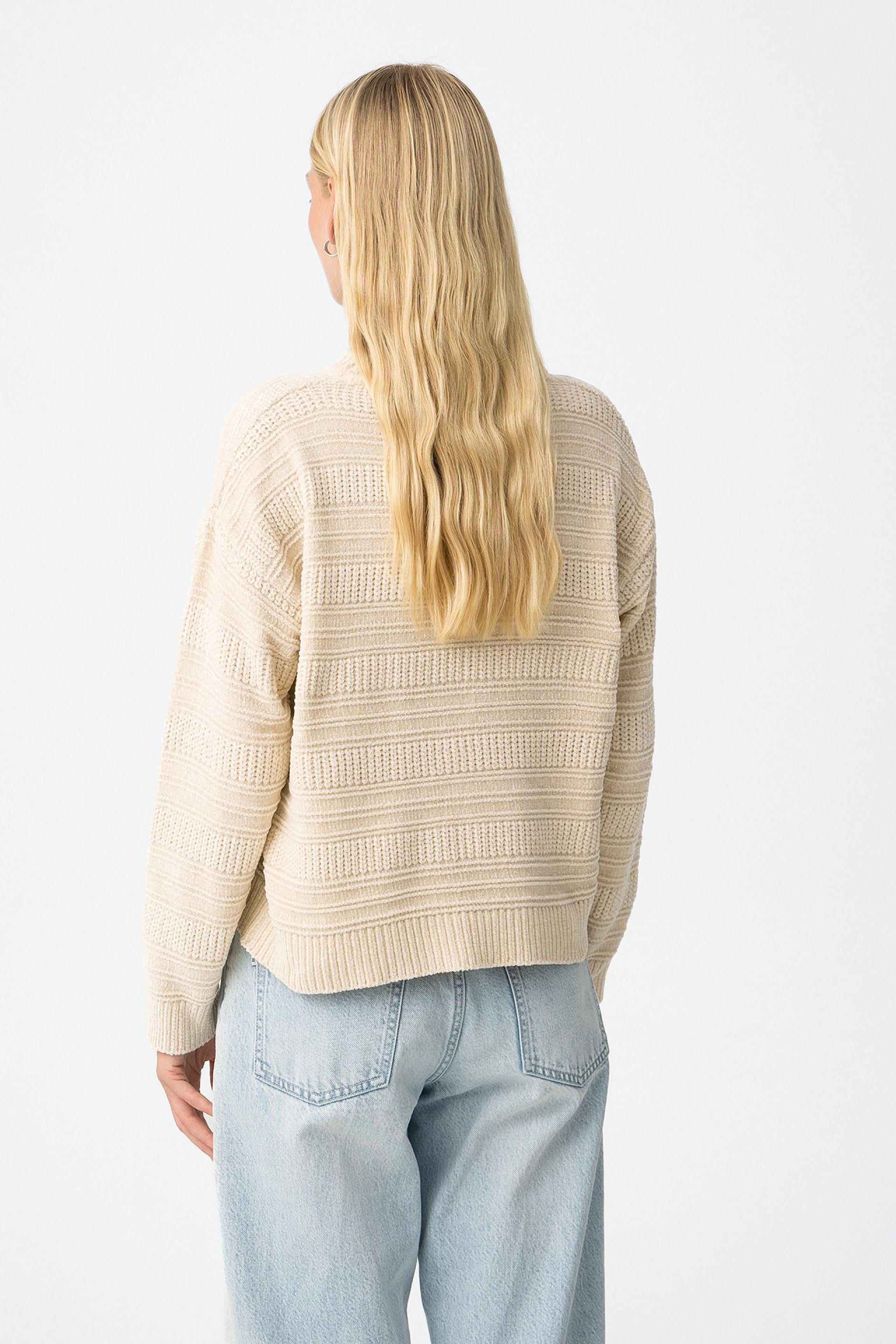Jersey Chenilla Policena Beige