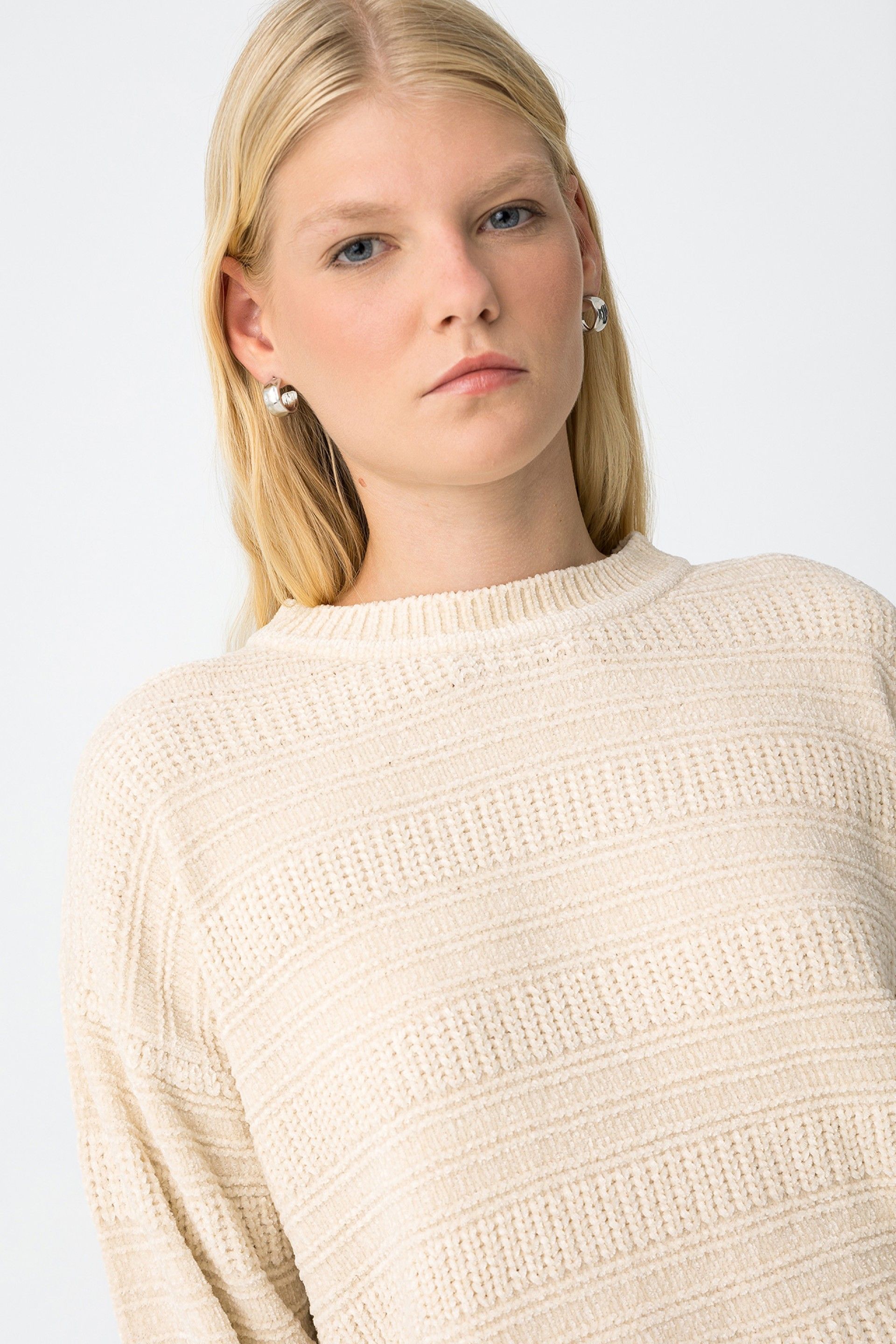Jersey Chenilla Policena Beige