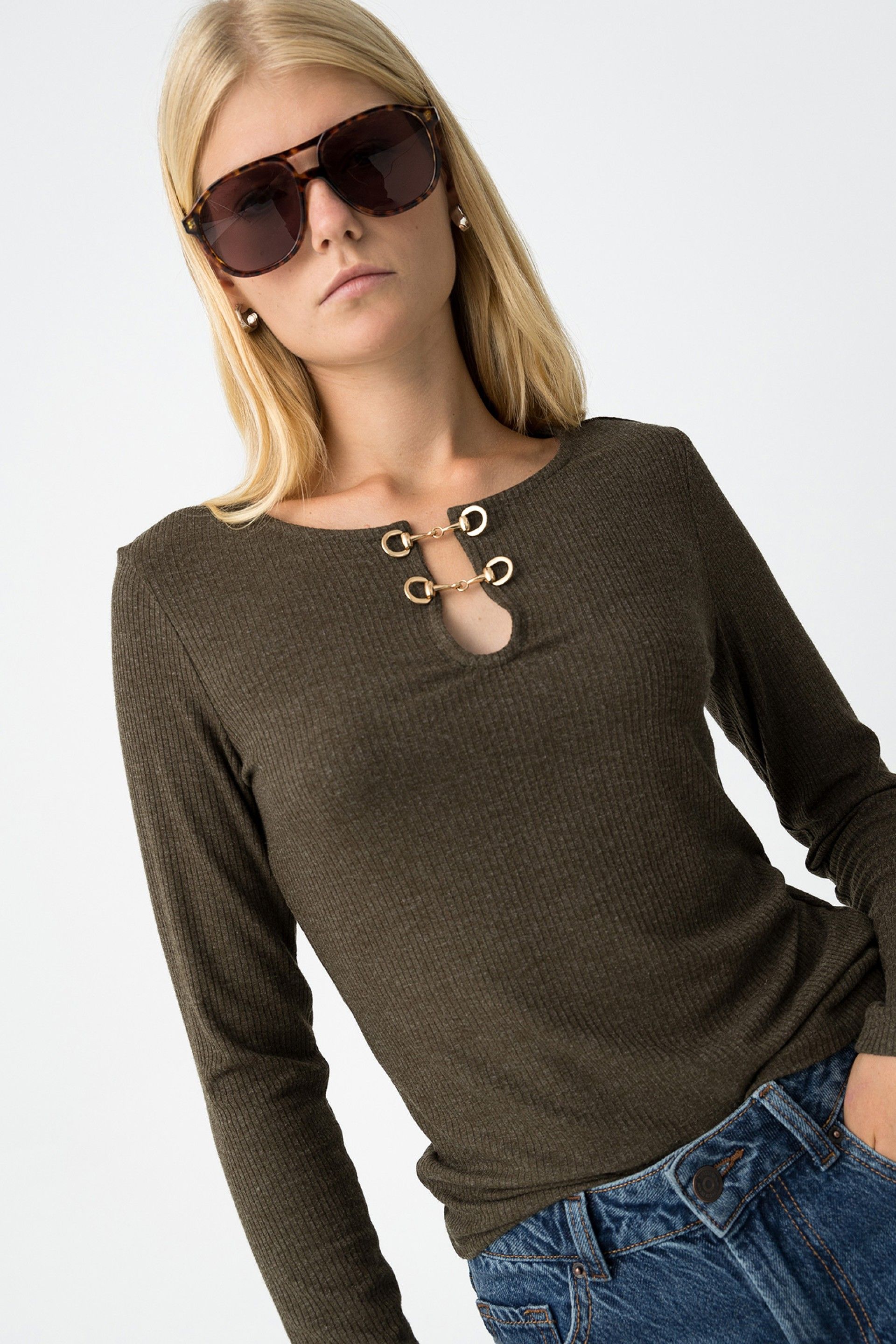 Camiseta Check Verde