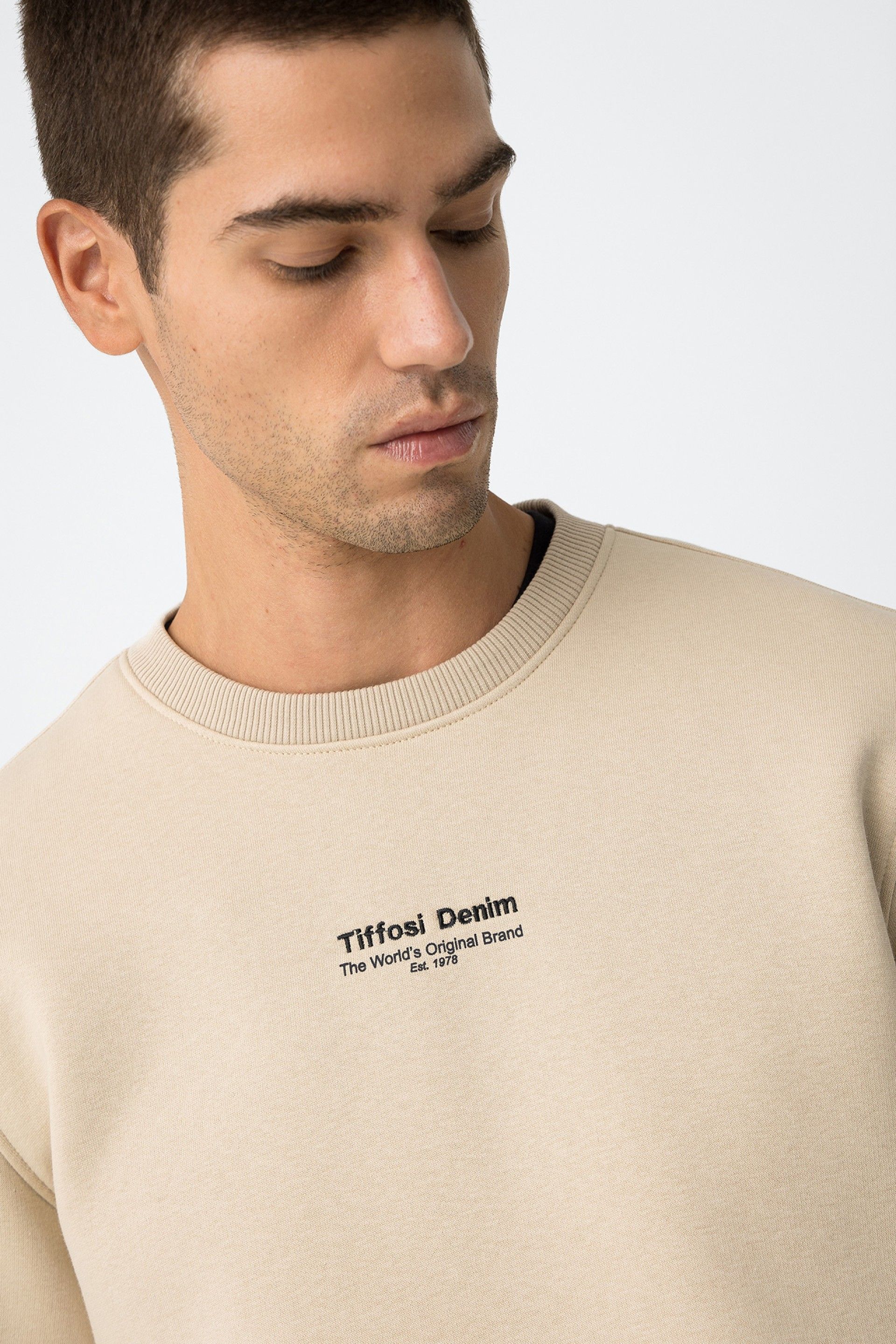 Sudadera Len Beige