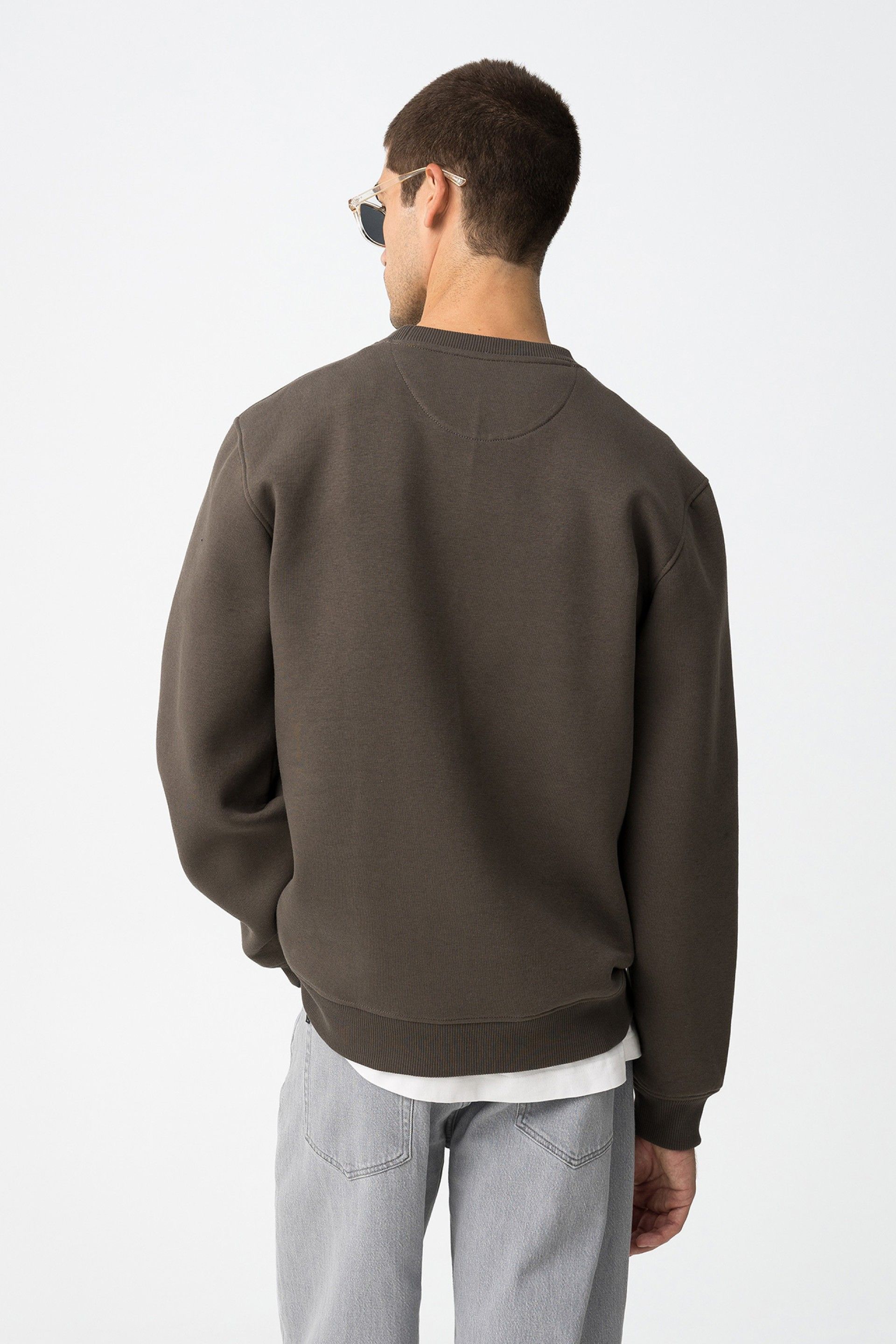 Sudadera Len Marrón