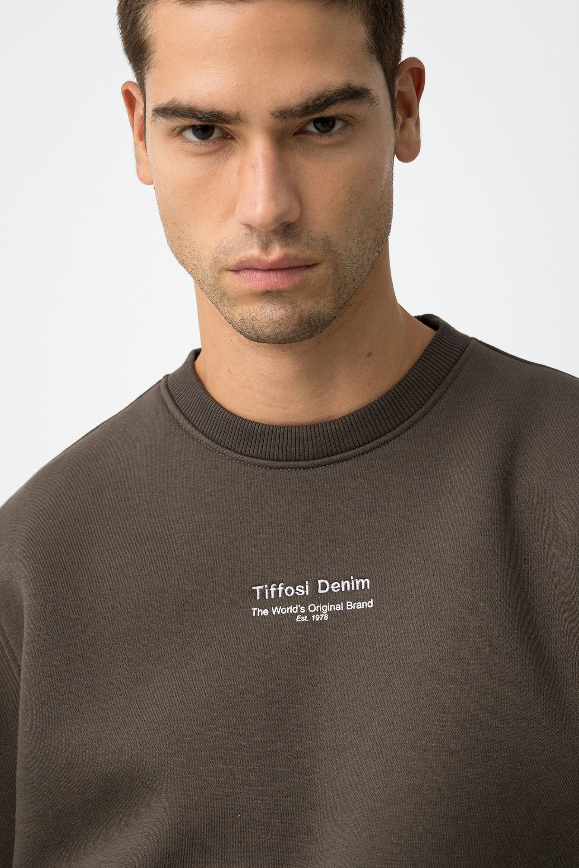 Sudadera Len Marrón