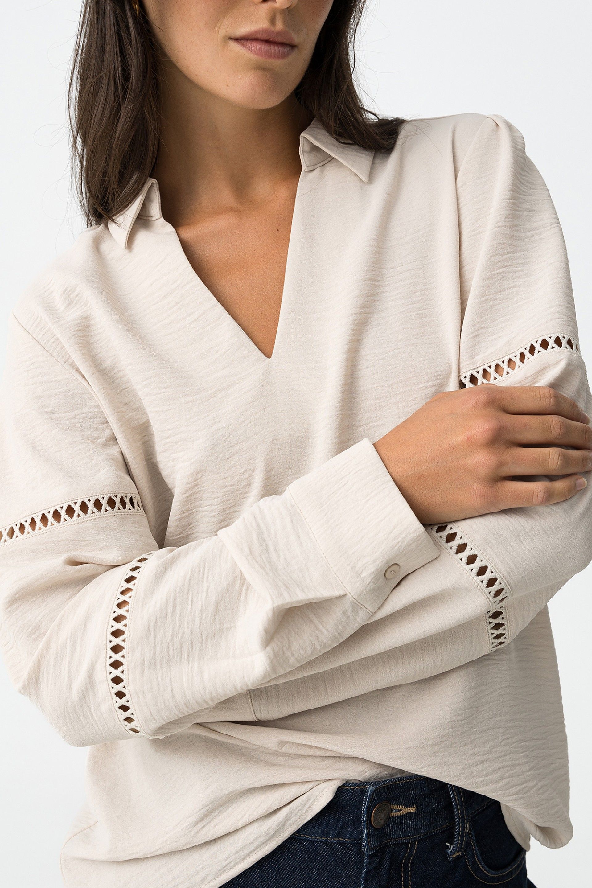 Blusa Gana Beige