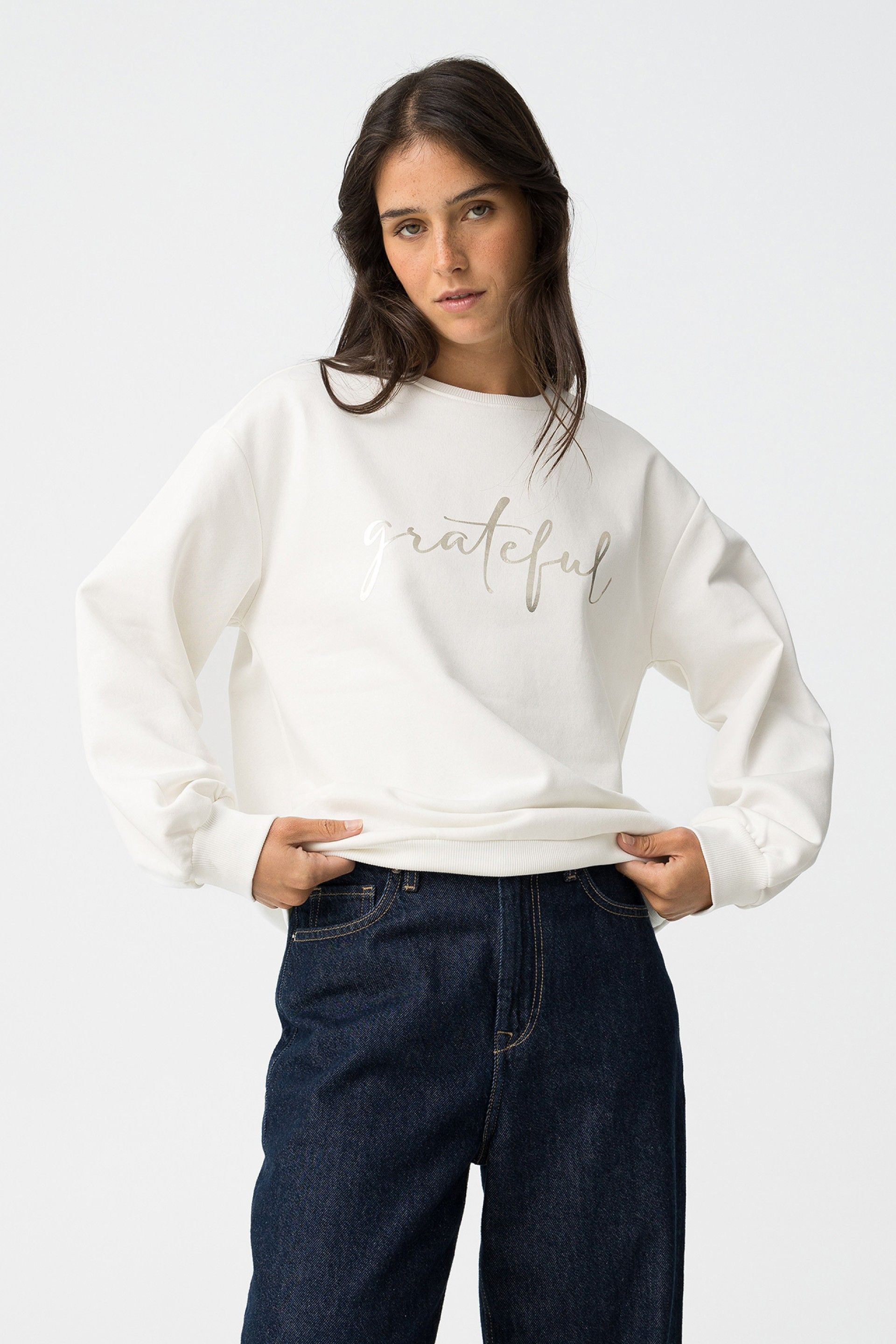 Sudadera Oceanic Blanca