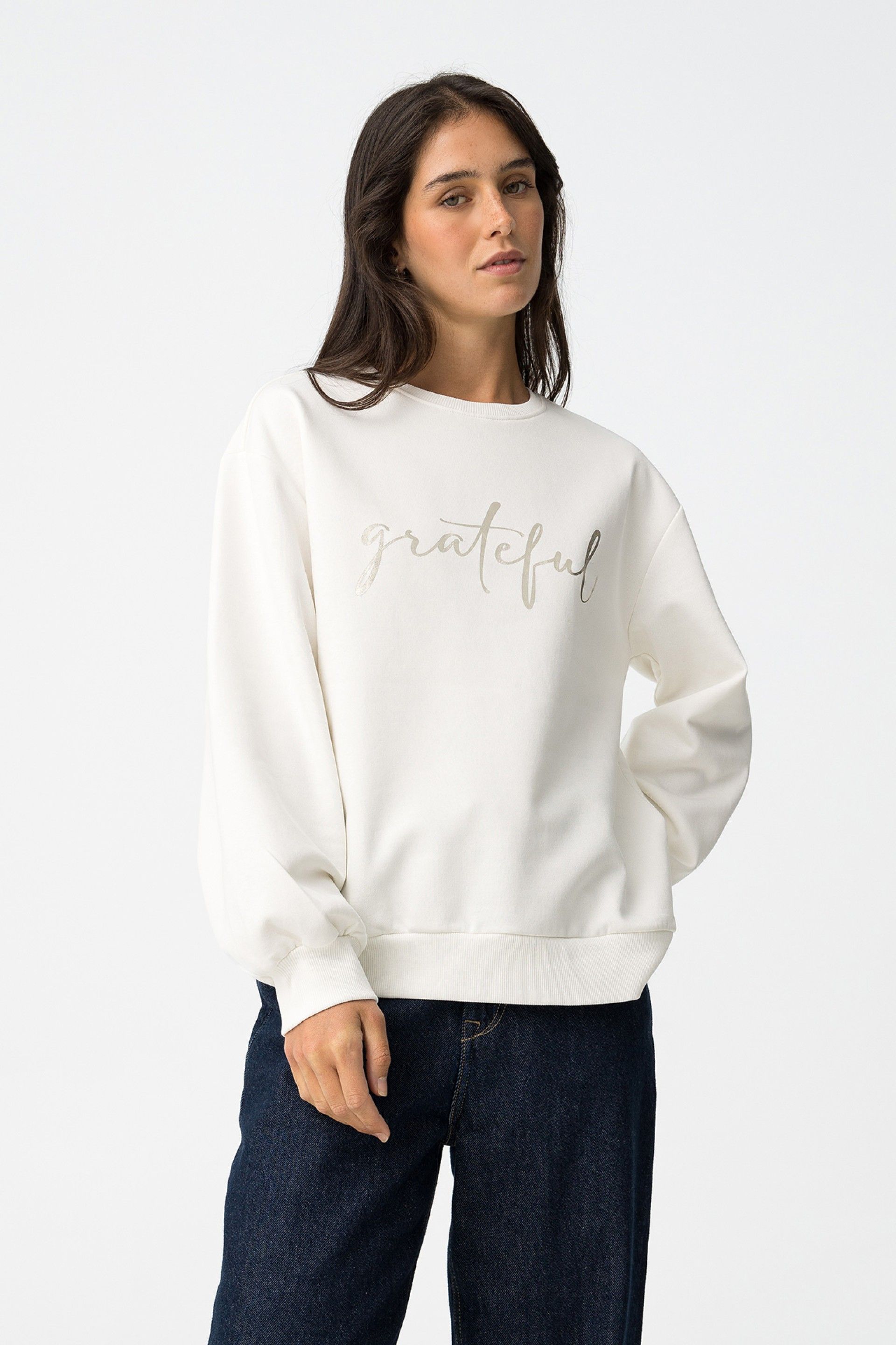 Sudadera Oceanic Blanca