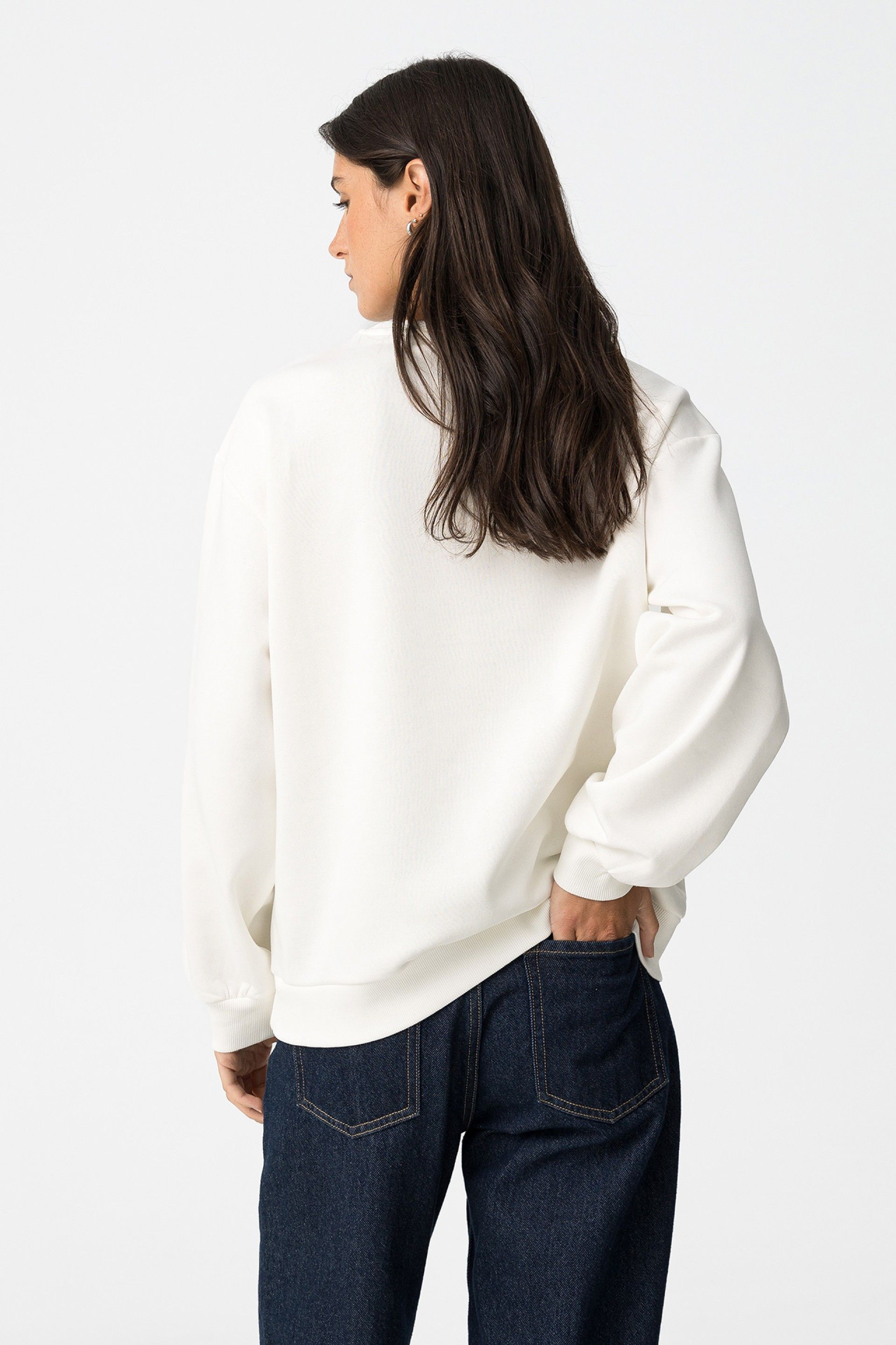 Sudadera Oceanic Blanca