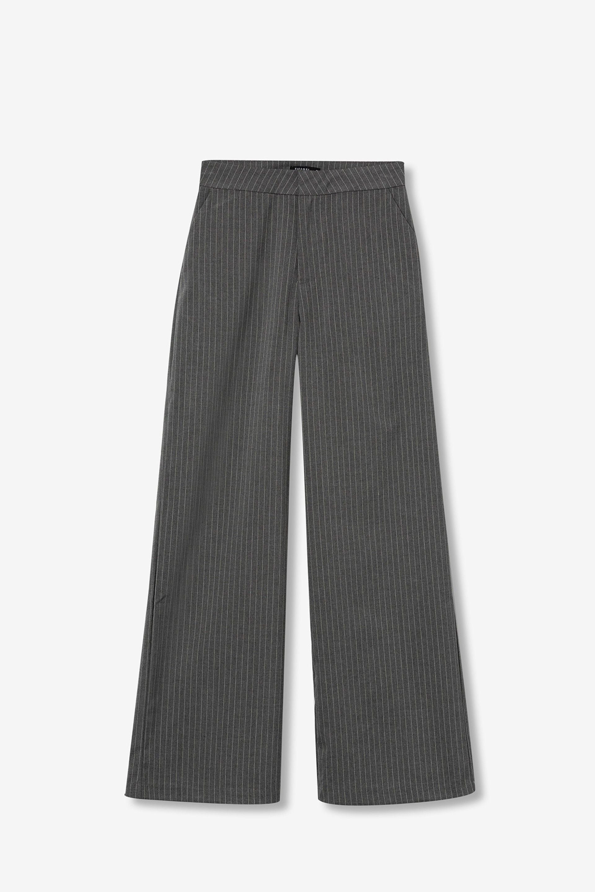 Pantalón Rayas Riley Gris