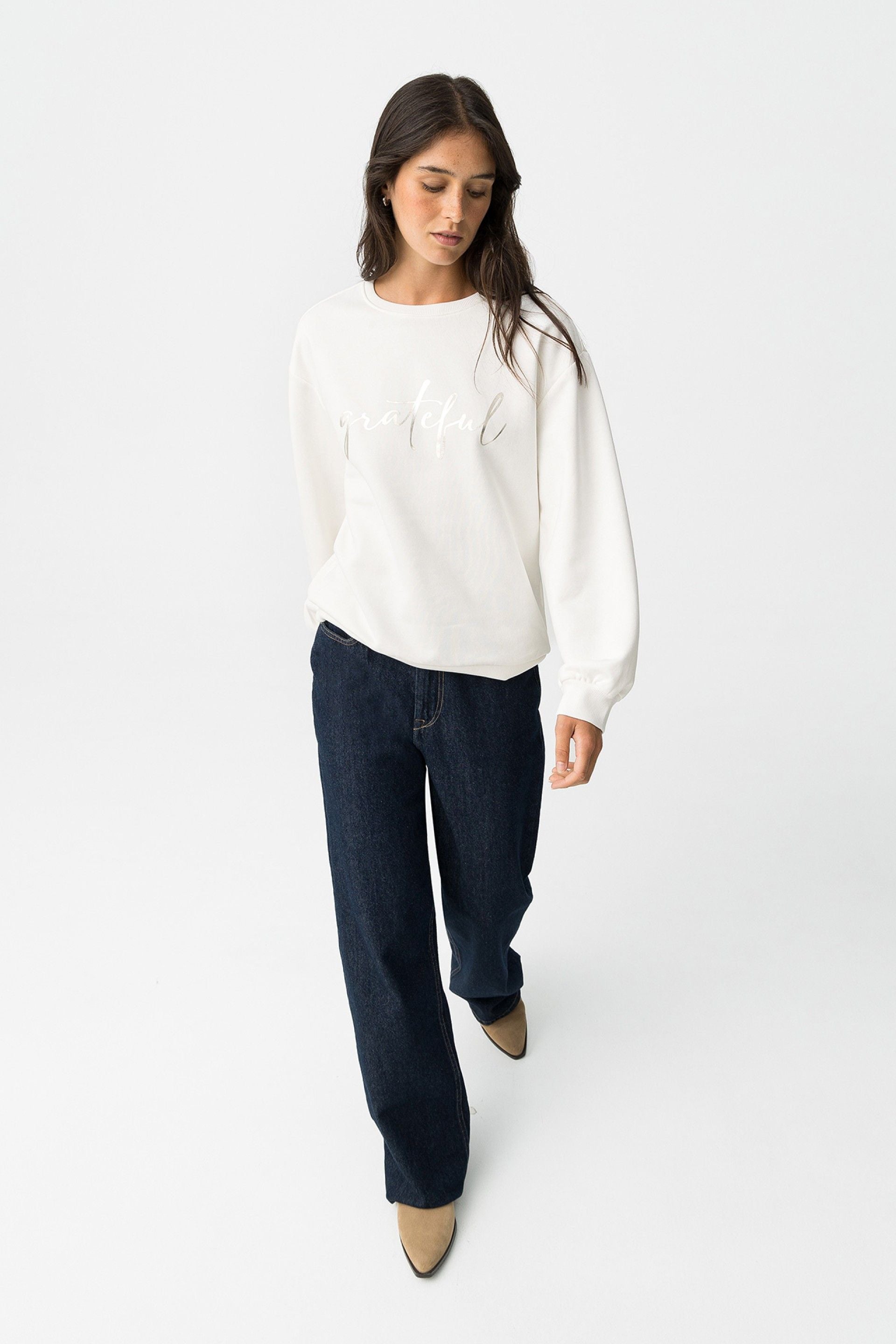 Sudadera Oceanic Blanca