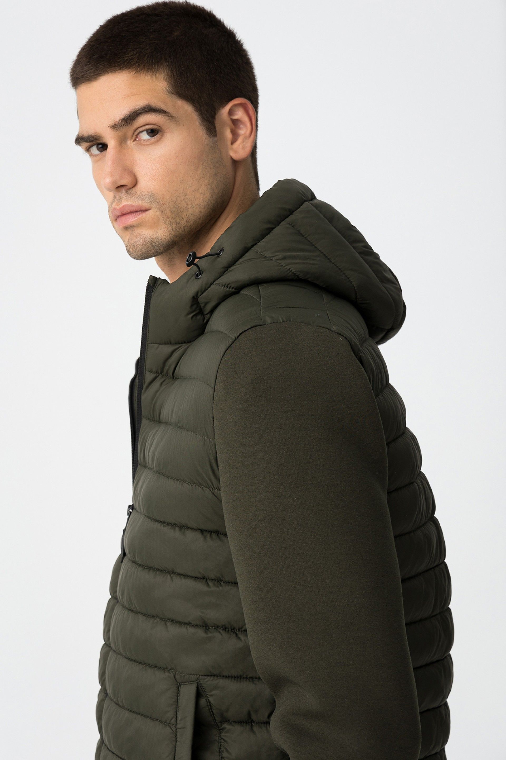Chaqueta Plumas Blank Verde