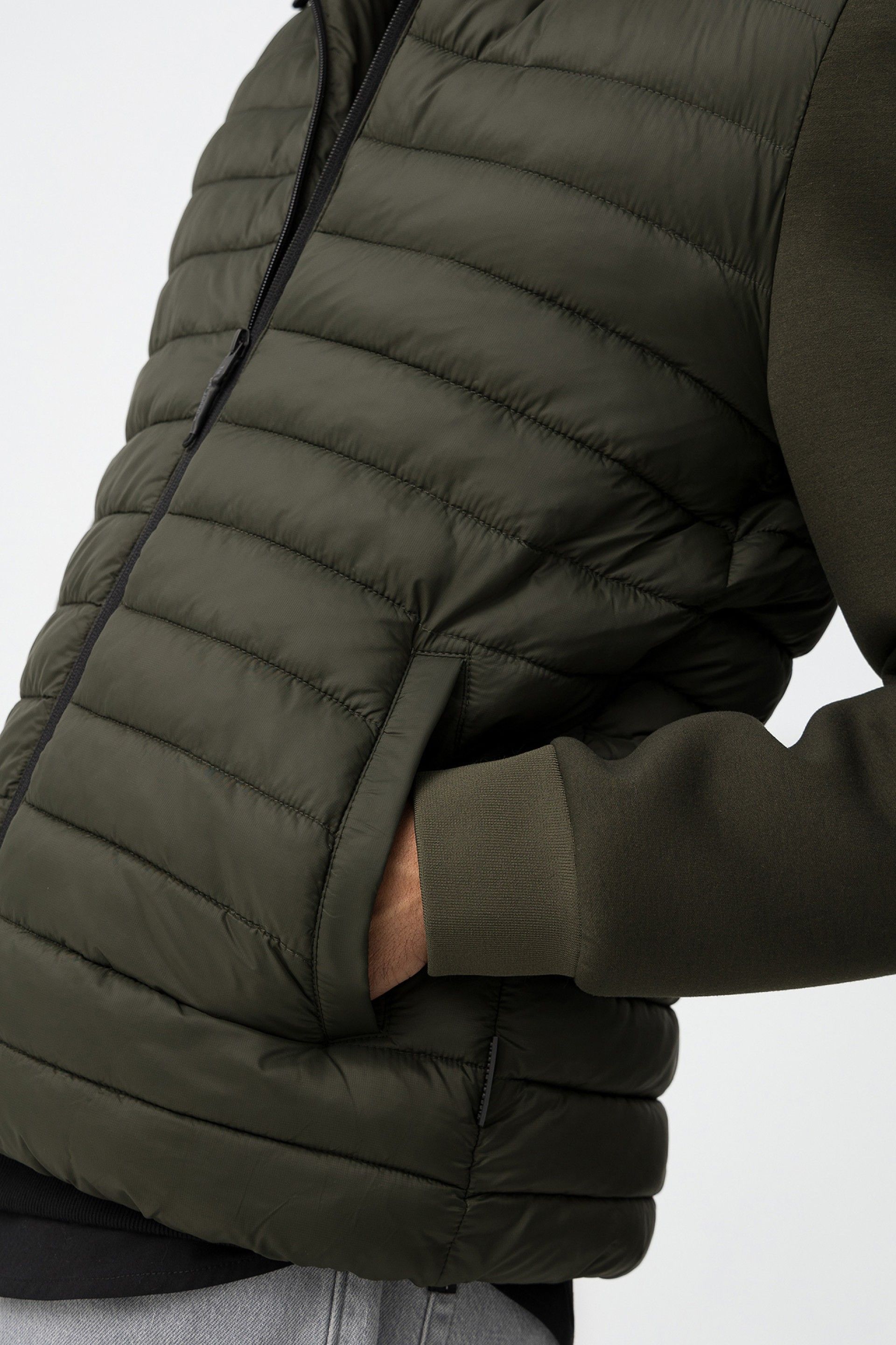 Chaqueta Plumas Blank Verde