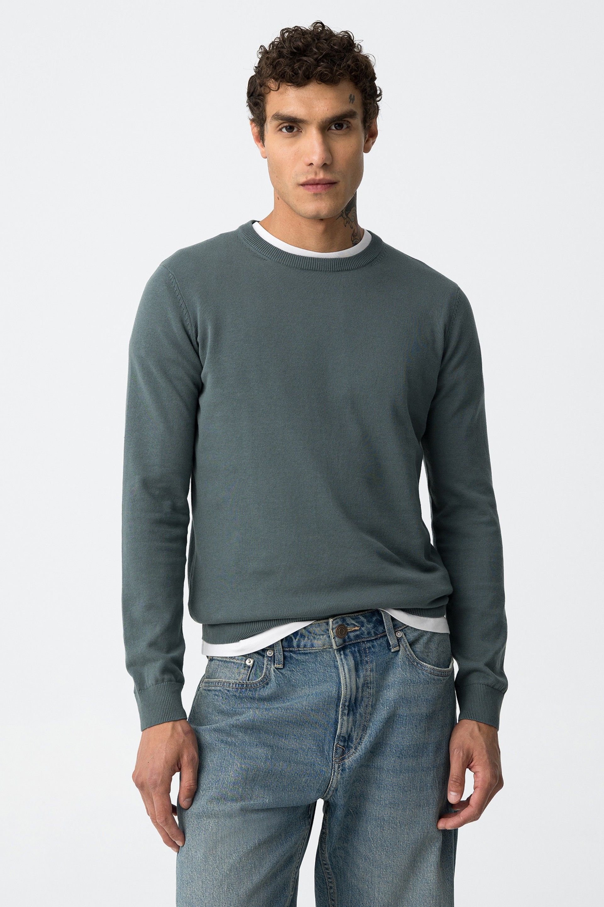 Jersey Boss Verde Grisáceo