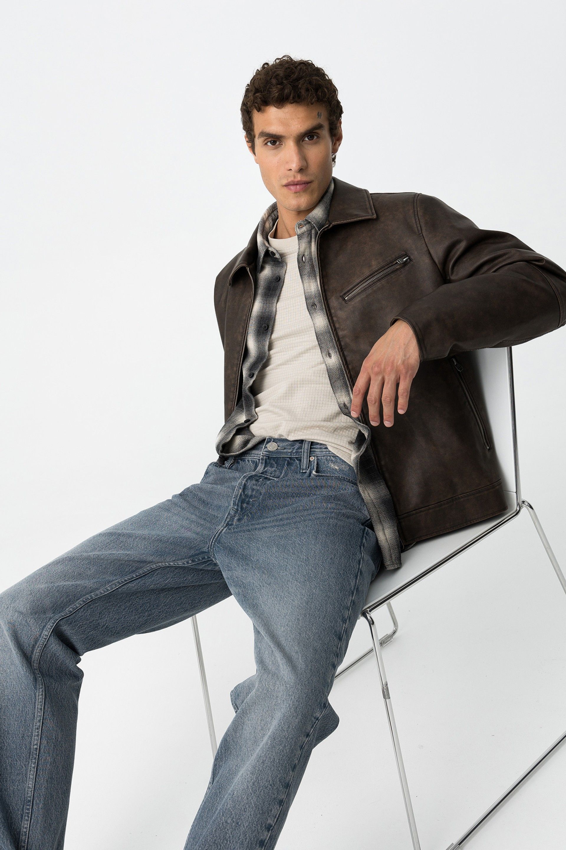 Chaqueta Polipiel Peace