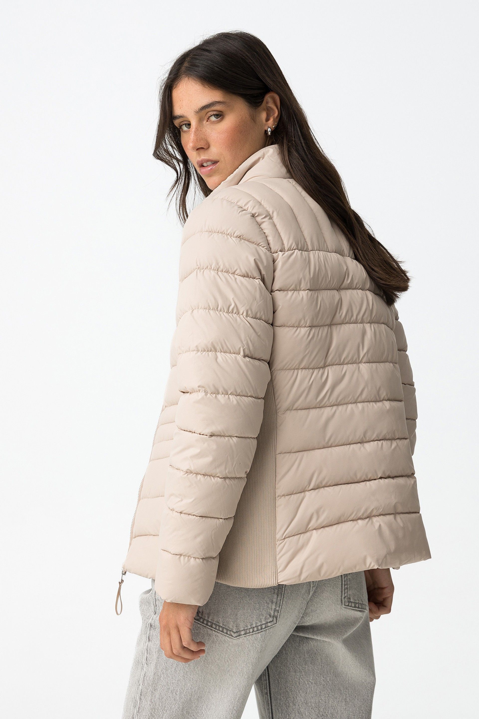 Chaqueta Acolchada Evelyn Beige